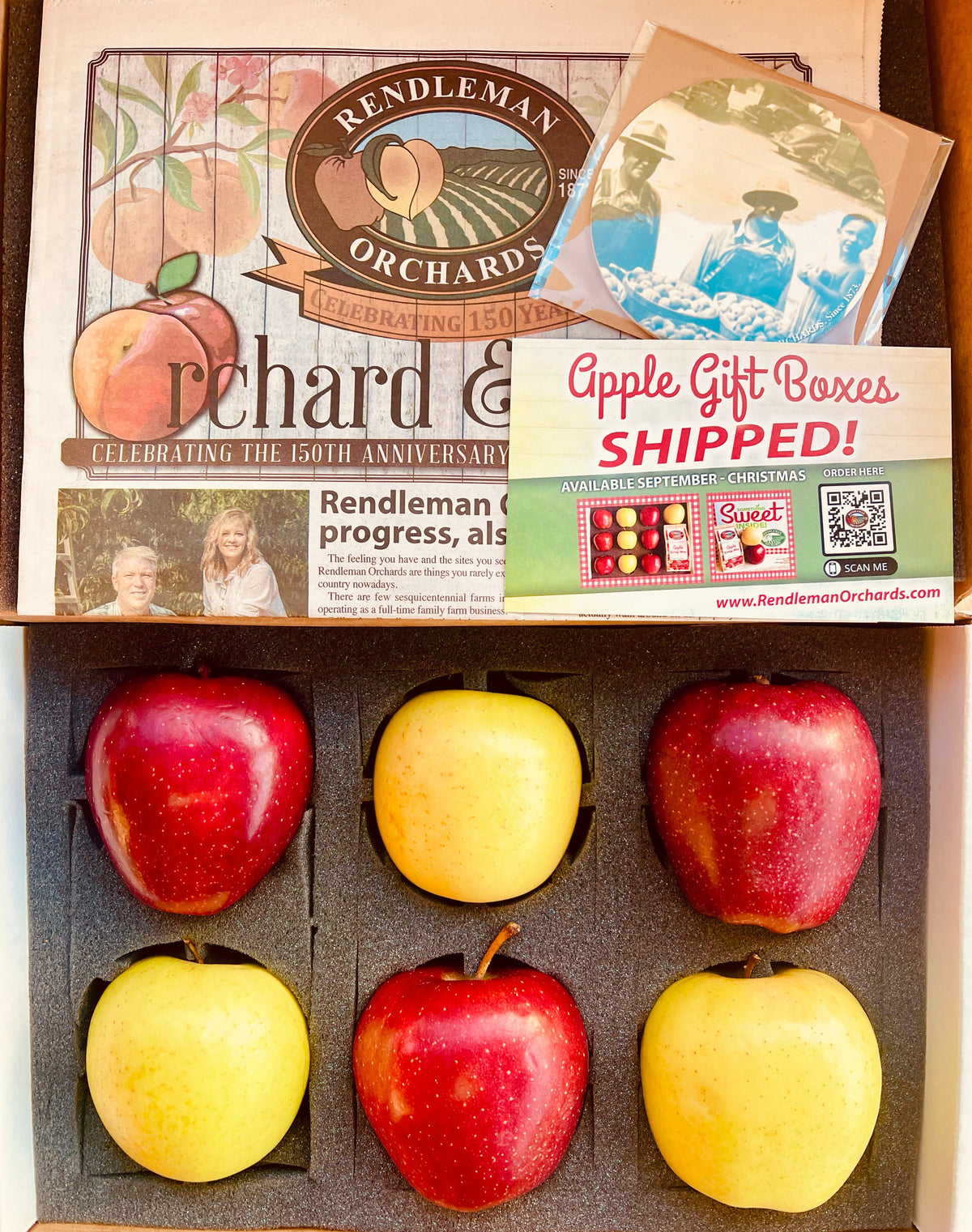 Personal-Sized Orchard Fresh Gift Box - INCLUDES FREE SHIPPING!*