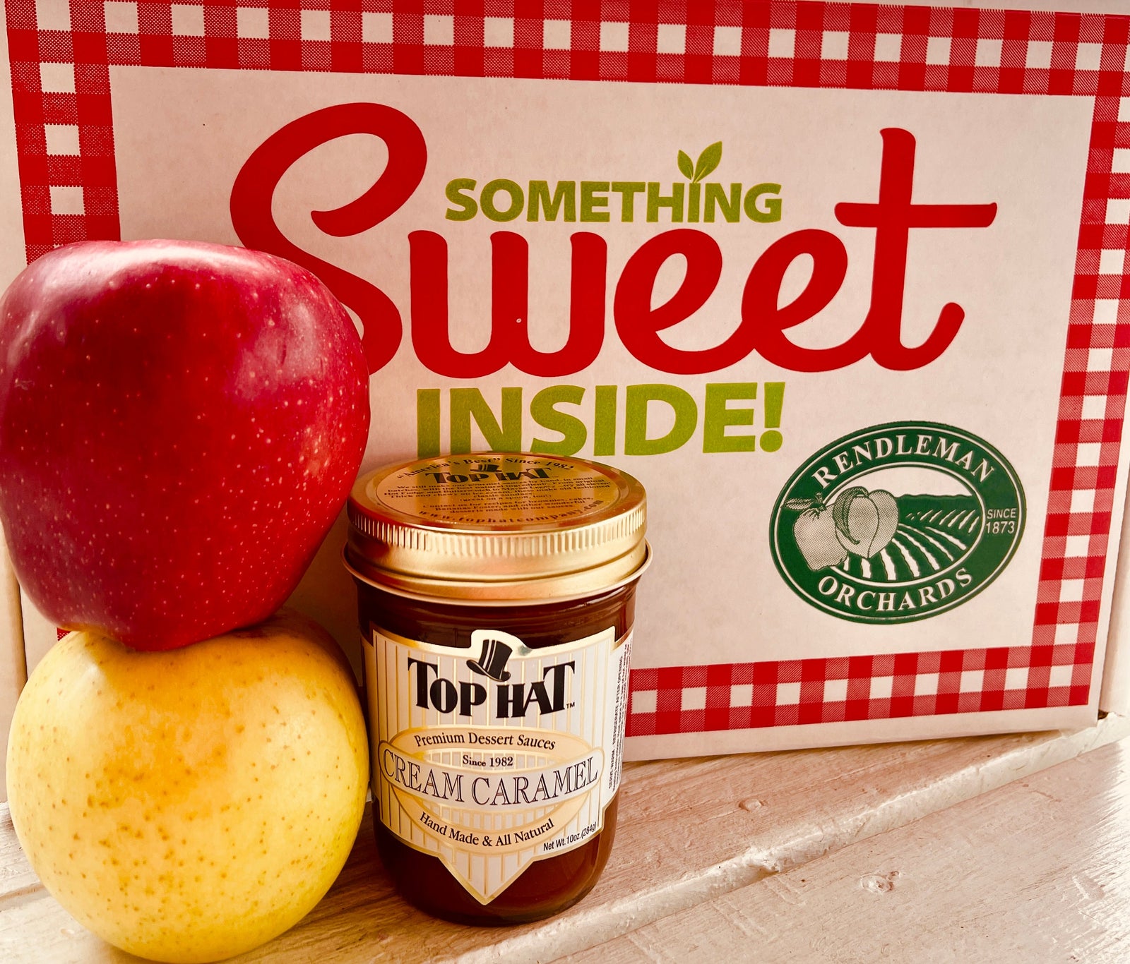 Personal-Sized Creamy Caramel Apple Gift Box - INCLUDES FREE SHIPPING!*