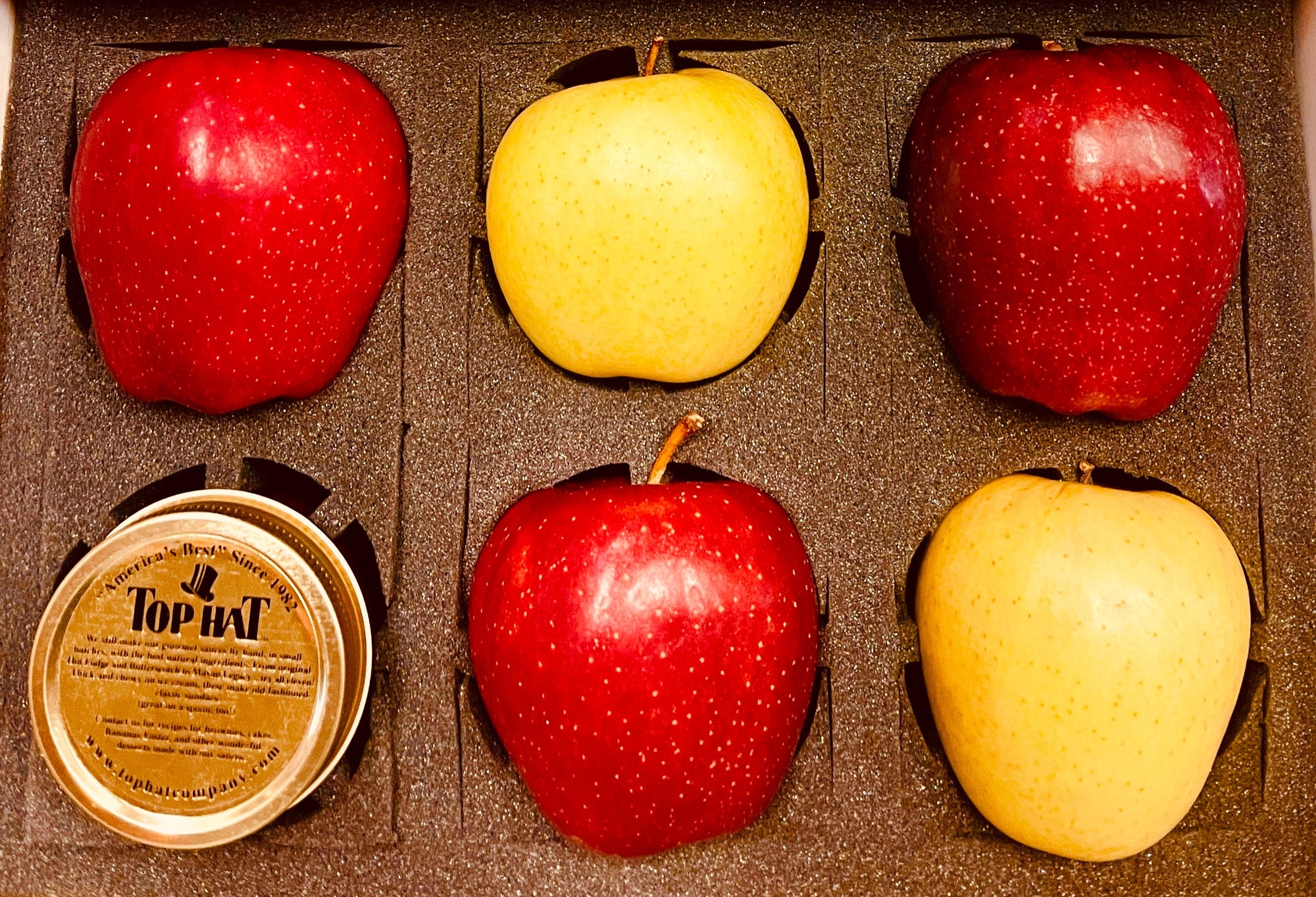 Personal-Sized Creamy Caramel Apple Gift Box - INCLUDES FREE SHIPPING!*