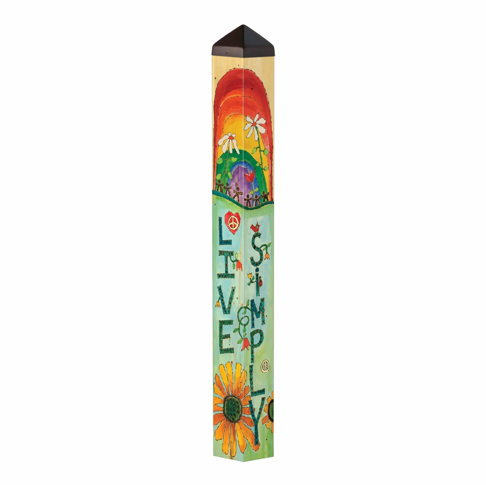 40" Garden Art Poles