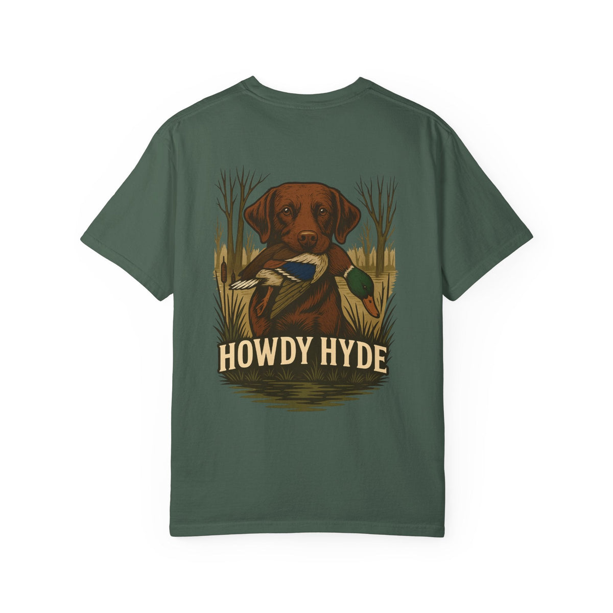 Duck Dog Scenery T-shirt