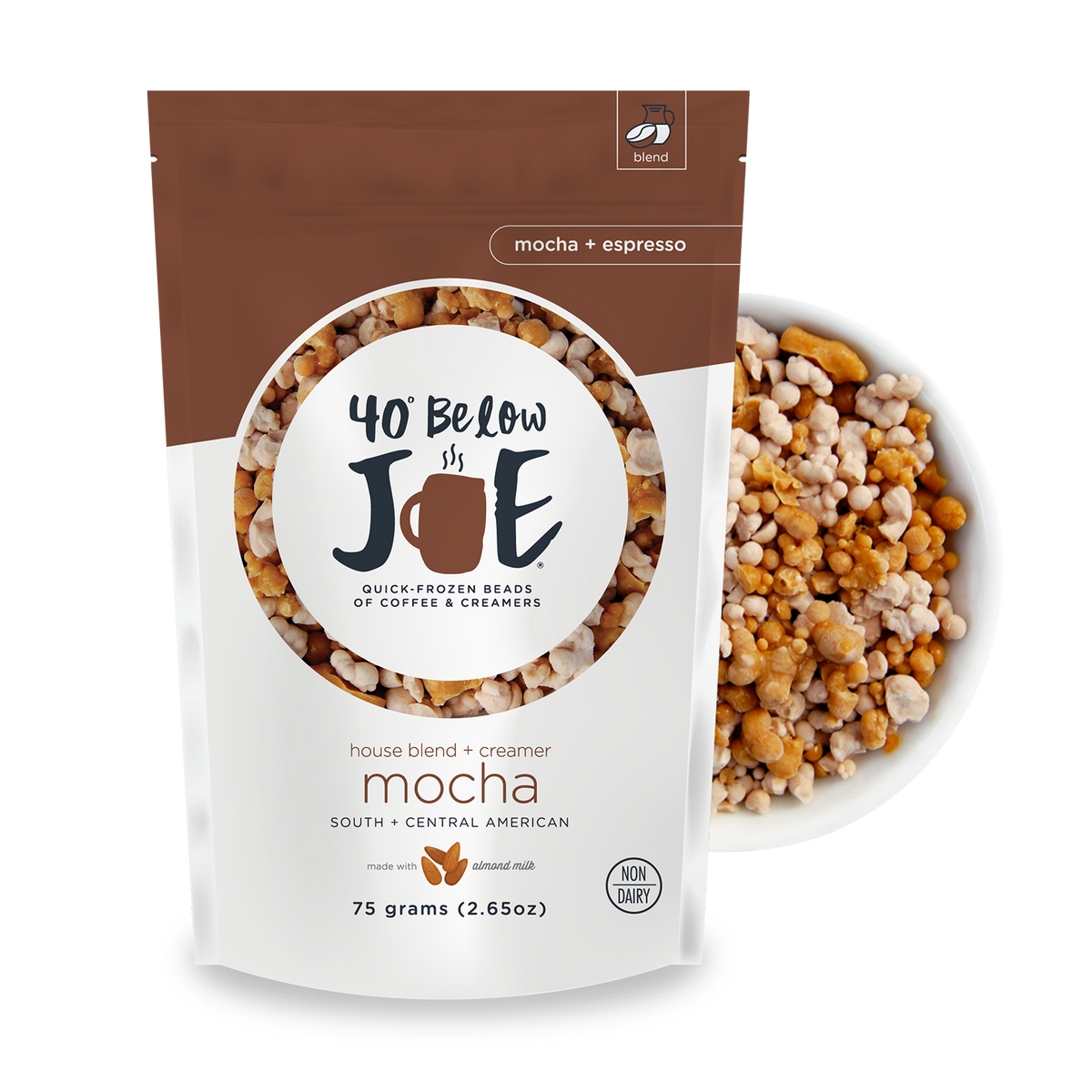 Mocha Creamer + House Blend Coffee Beads