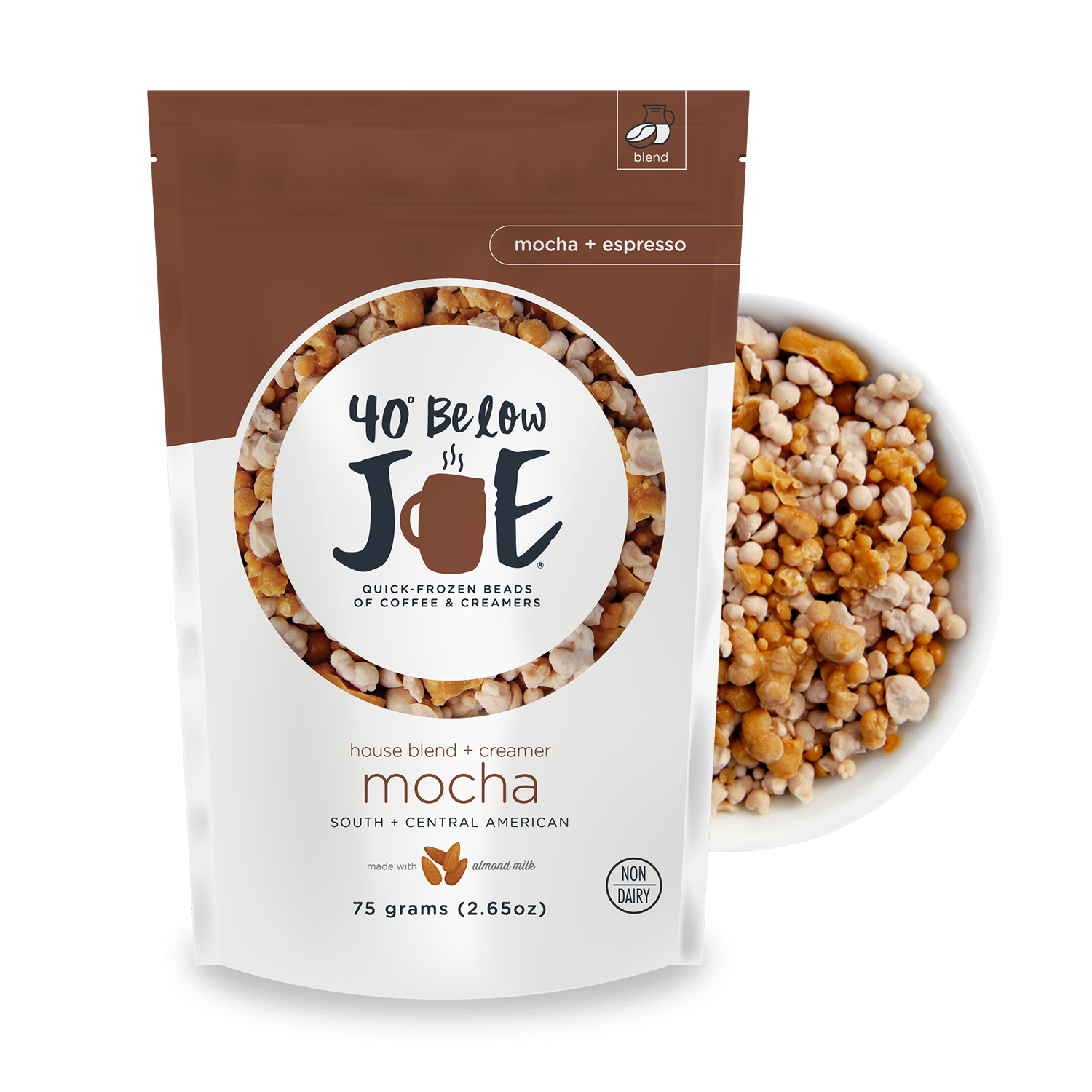 Mocha Creamer + House Blend Coffee Beads