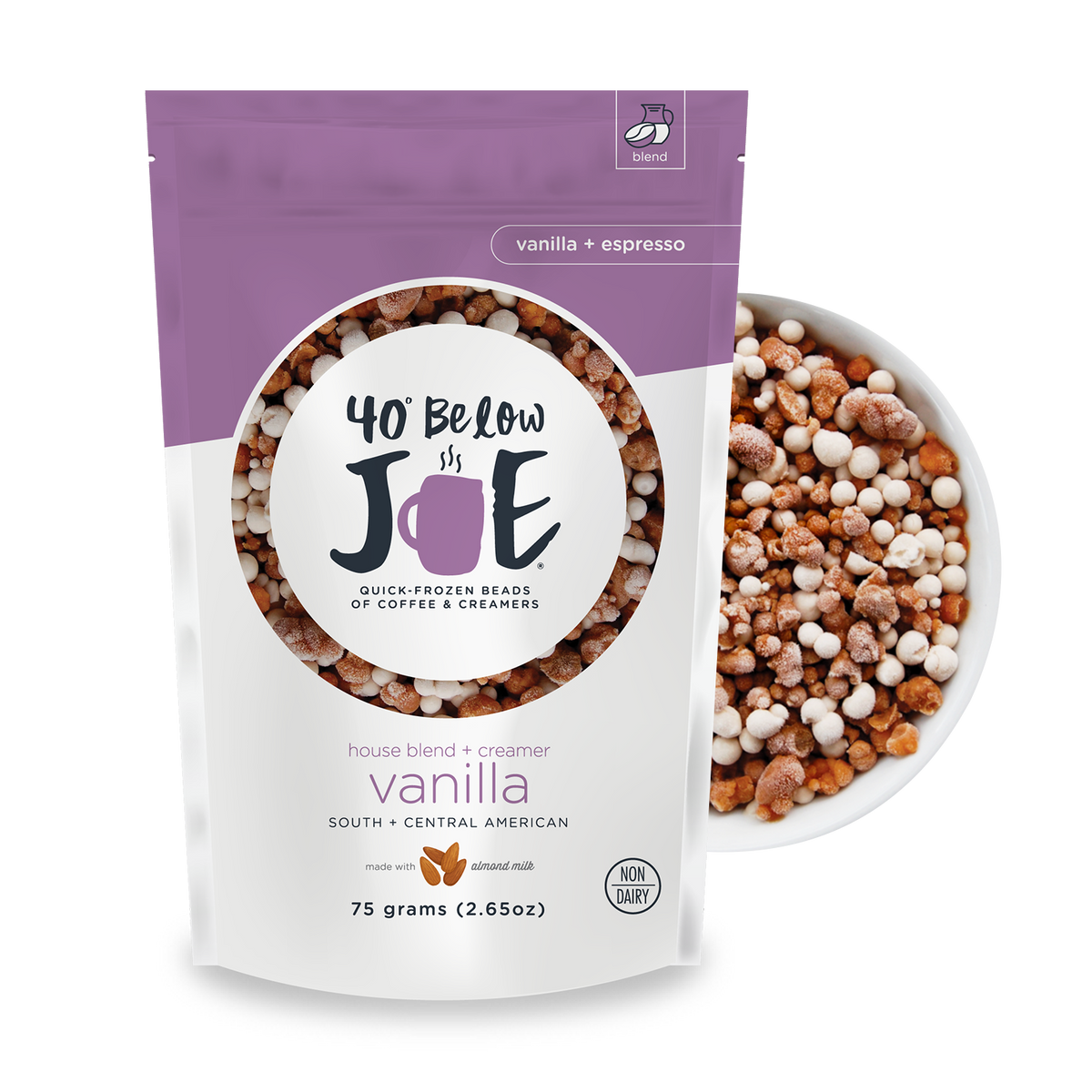 Vanilla Creamer + House Blend Coffee Beads