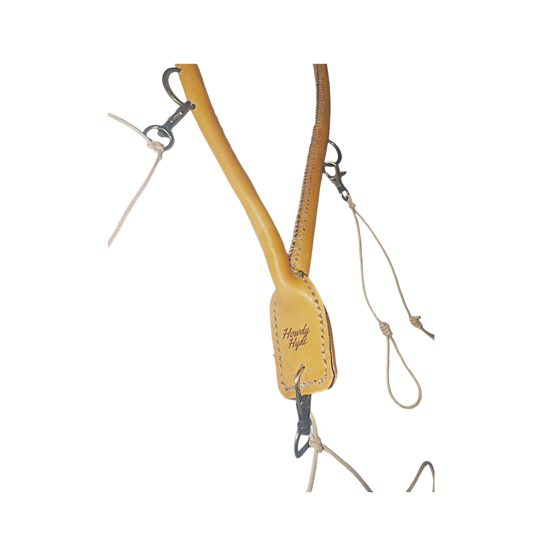 Round Leather Duck Call Lanyard