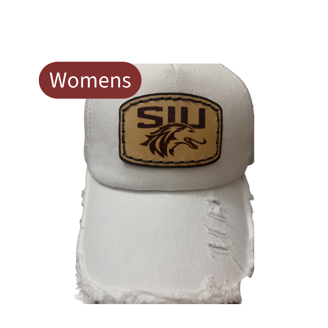 Distressed White Hat