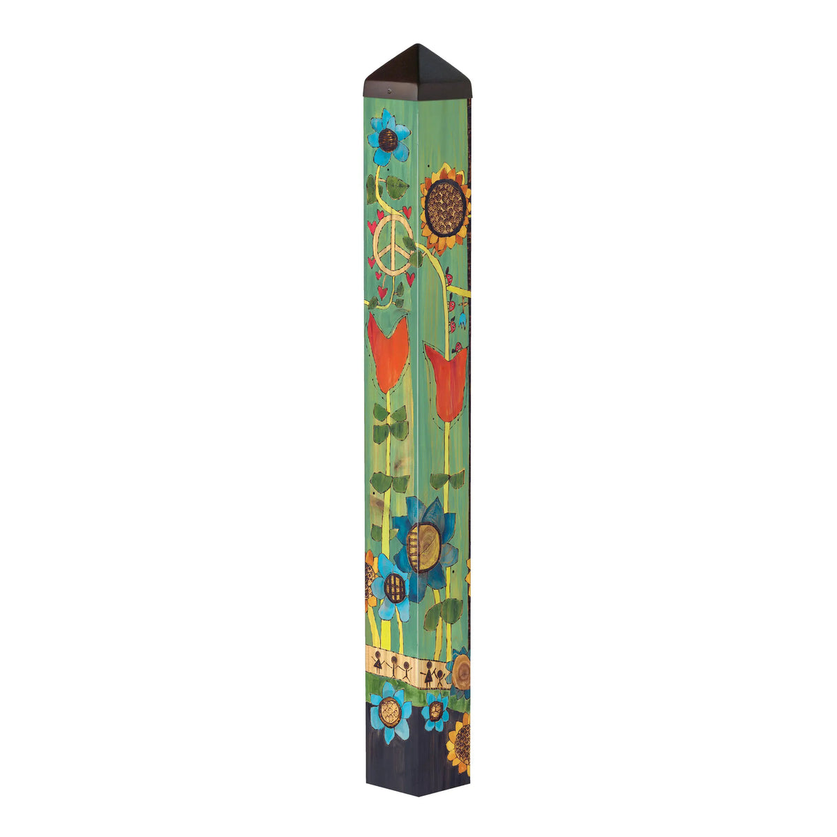 40" Garden Art Poles