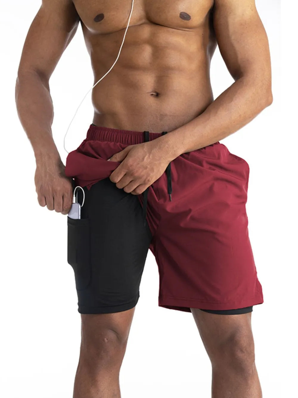 Men's Drawstring Active Shorts