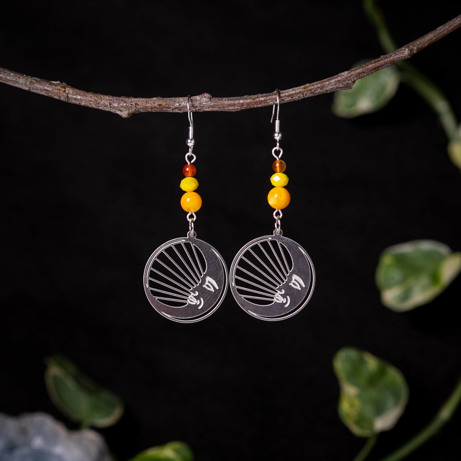 Autumn Moonbeam Earrings
