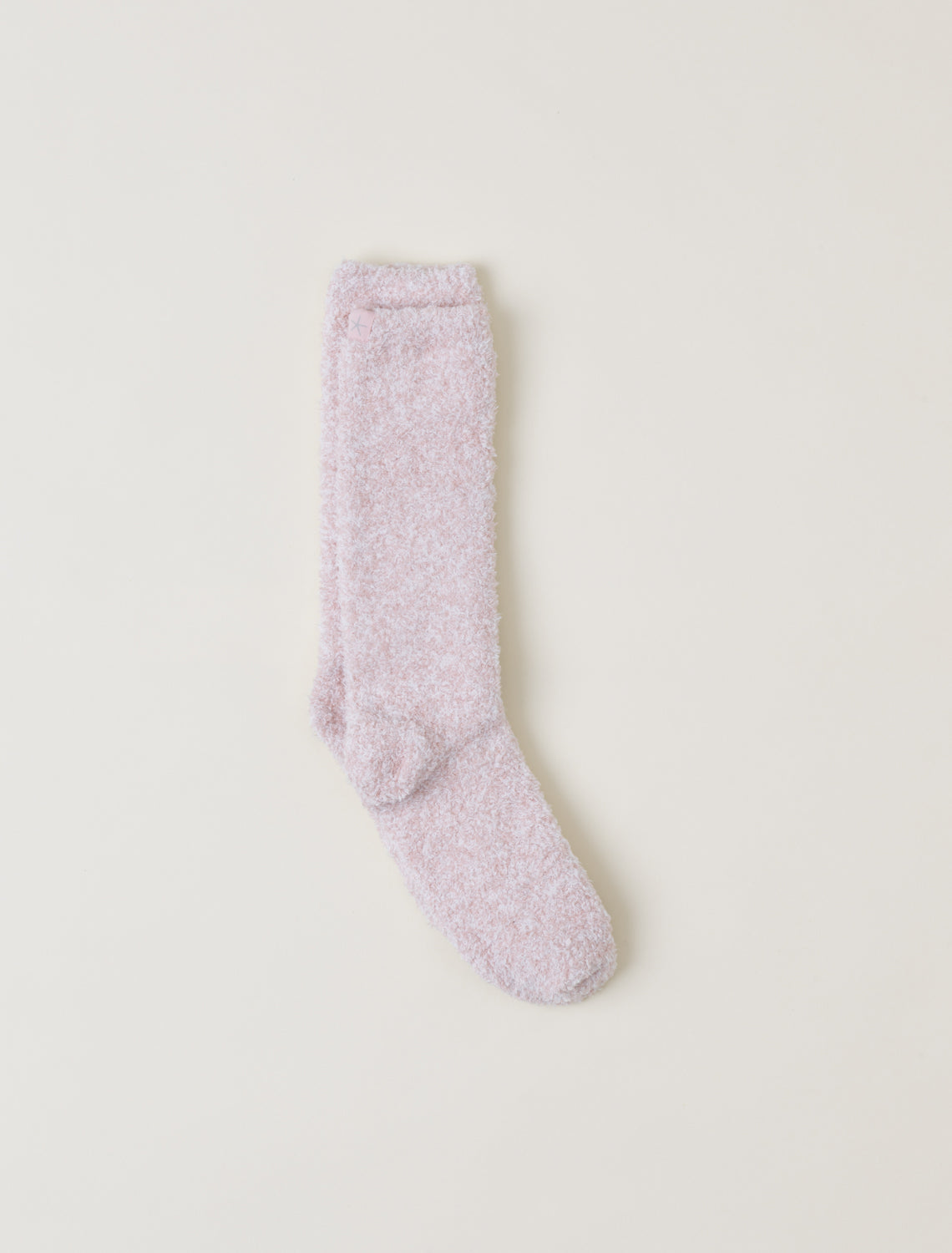 CozyChic® Heathered Socks-- Dust/Rose/White