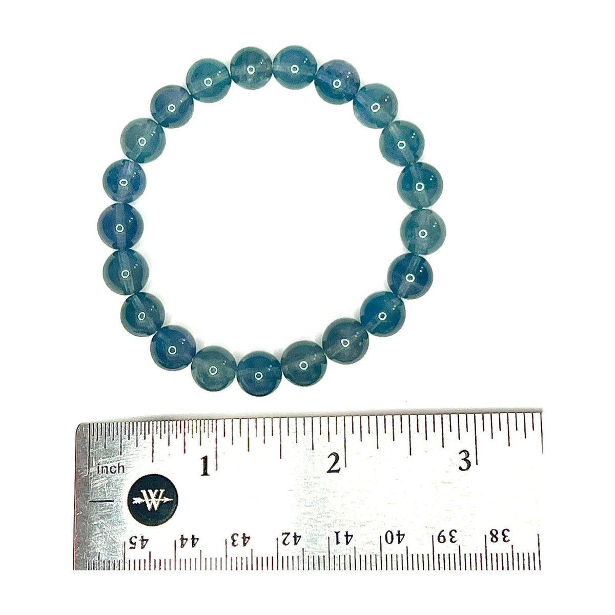 Blue Fluorite Stretch Bracelets – Winter Blues Collection by Kinley Jewelry