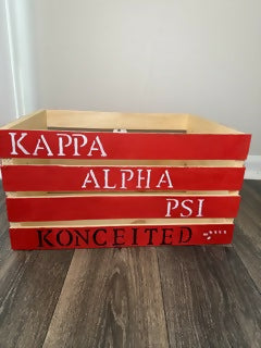 College Greek Crates