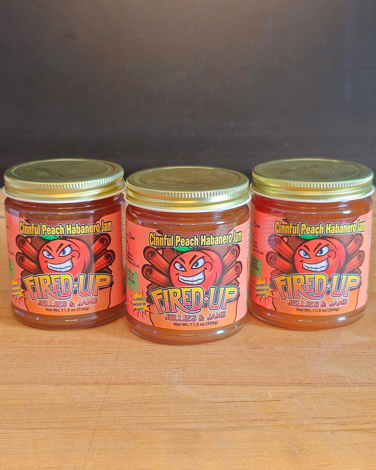 Cindy's Cinnful Peach Habanero 3 Pack