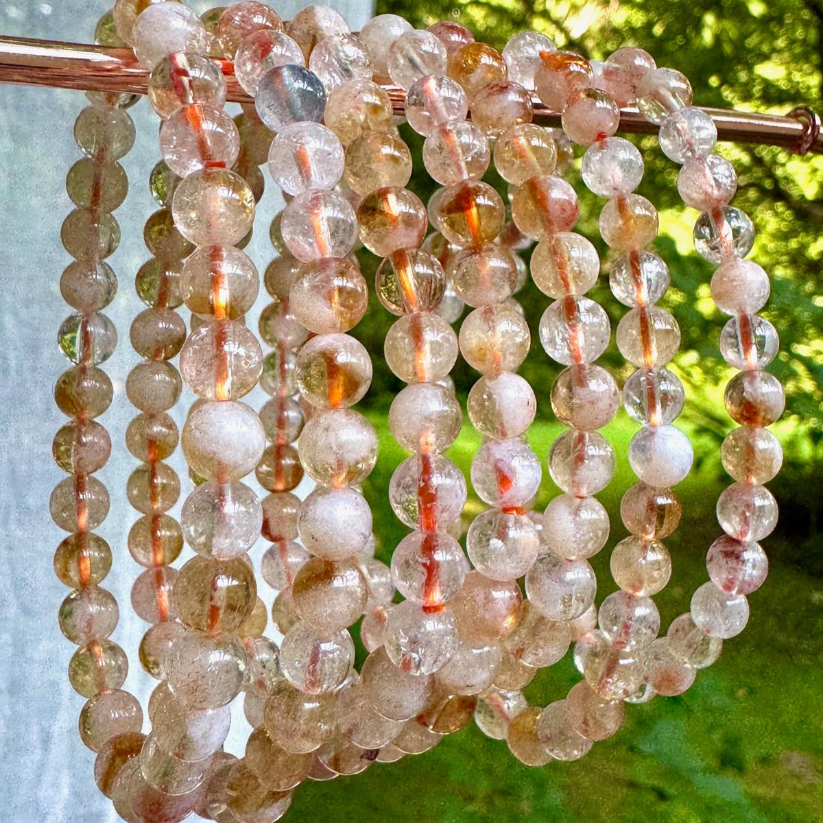 Citrine Gemstone Stretch Bracelet