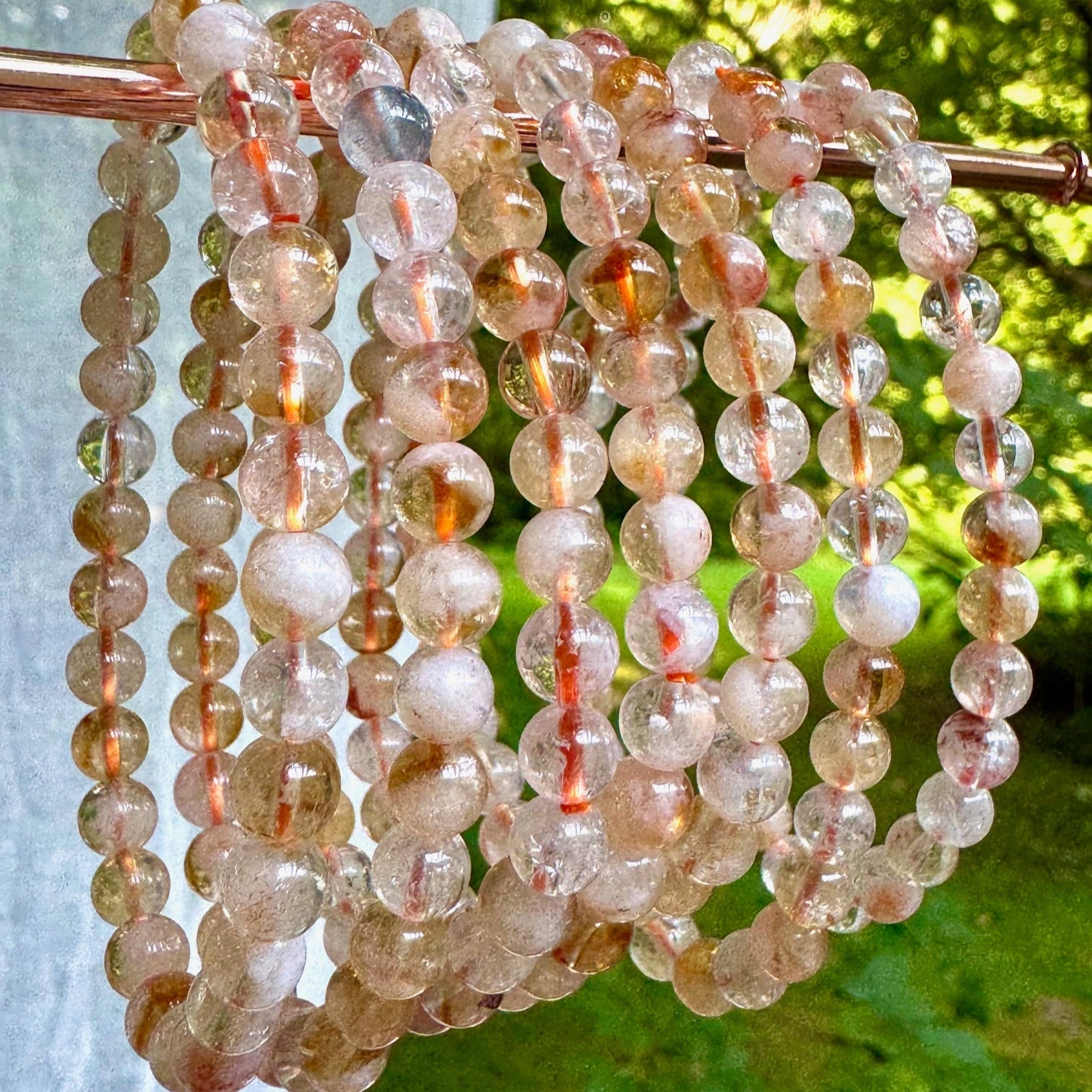 Citrine Gemstone Stretch Bracelet
