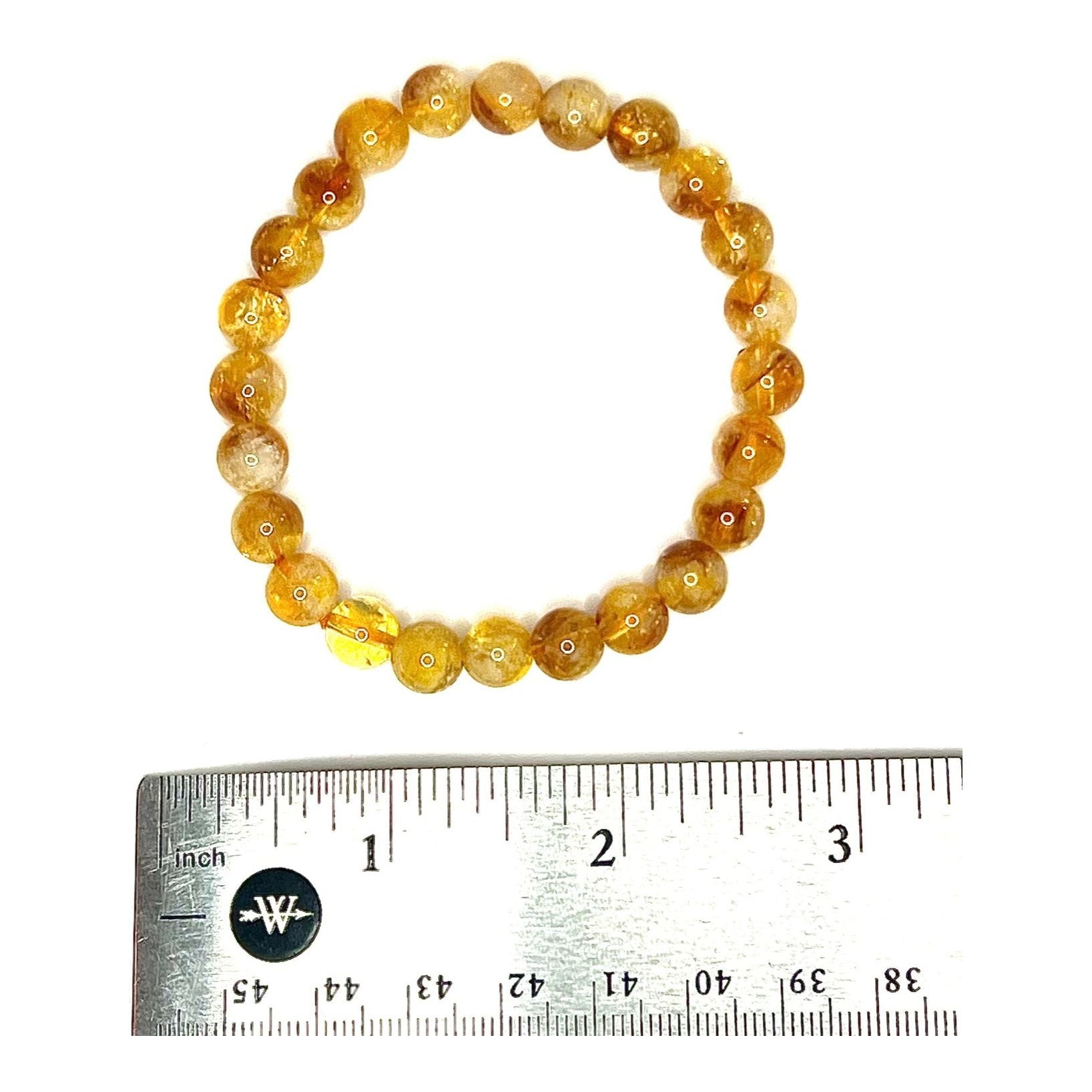 Citrine Gemstone Stretch Bracelet