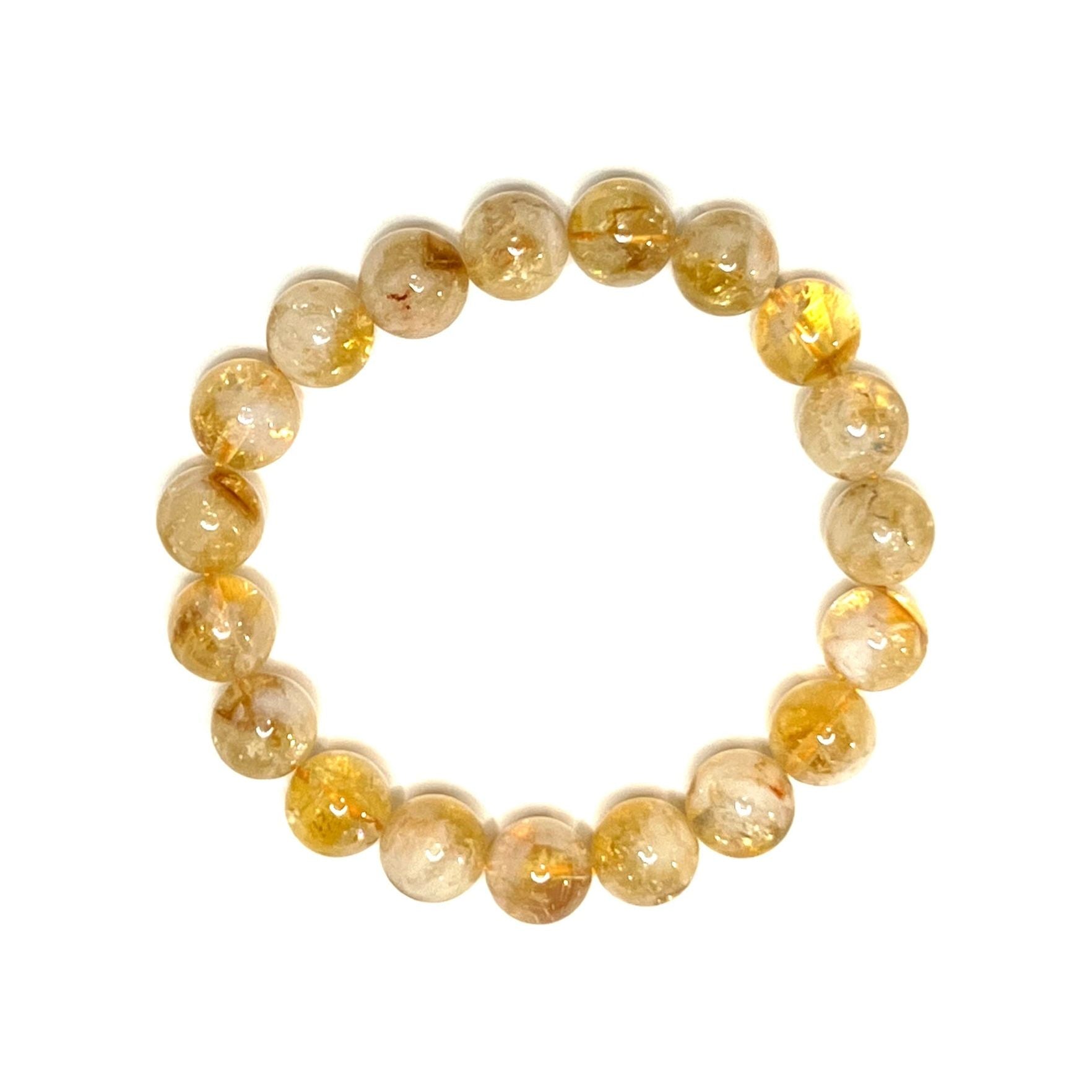 Citrine Gemstone Stretch Bracelet