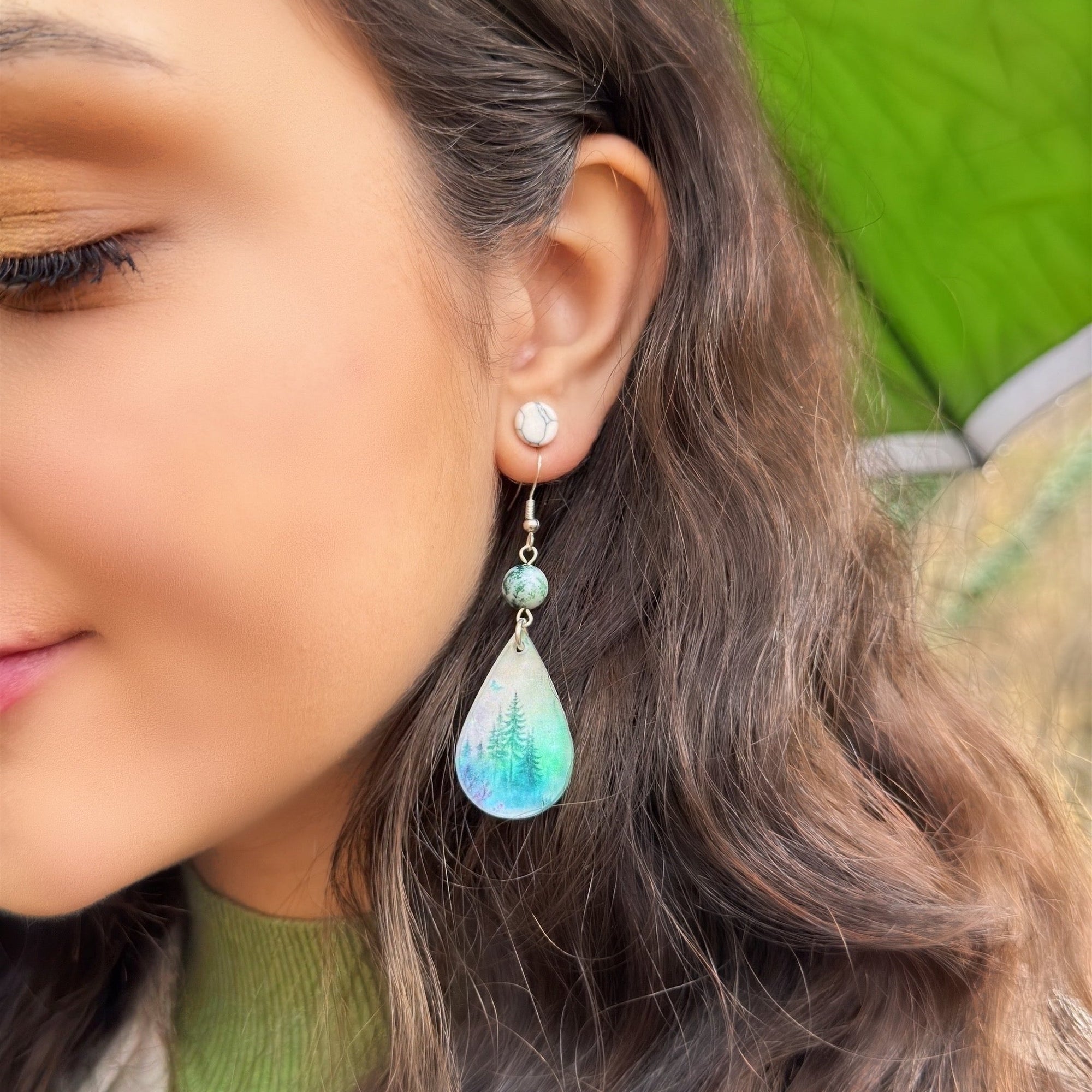 Conifer Forest Earrings