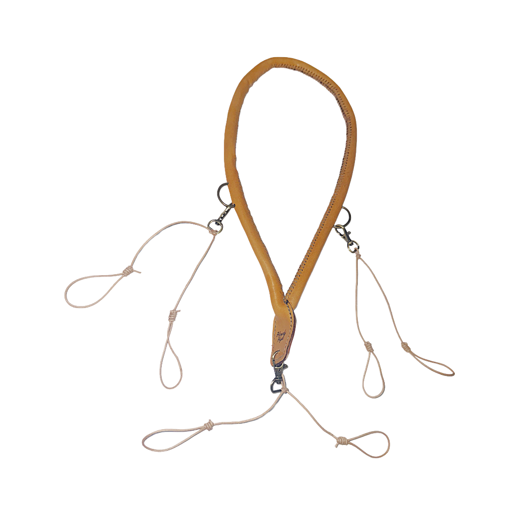 Round Leather Duck Call Lanyard