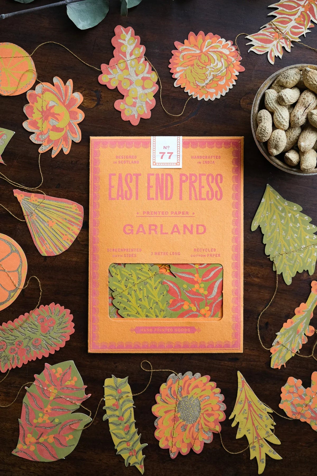 Fall Blooms Sewn Garland