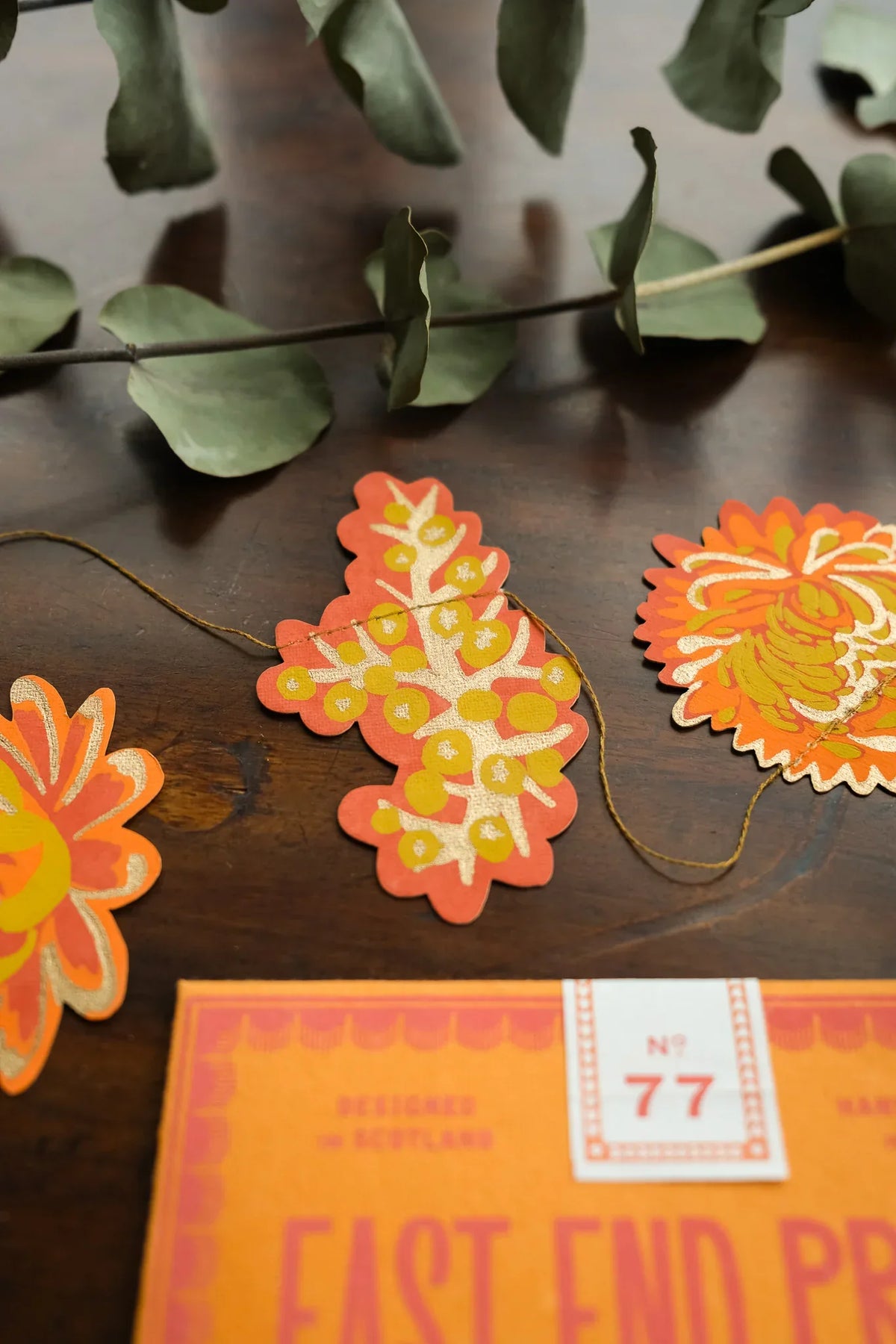 Fall Blooms Sewn Garland