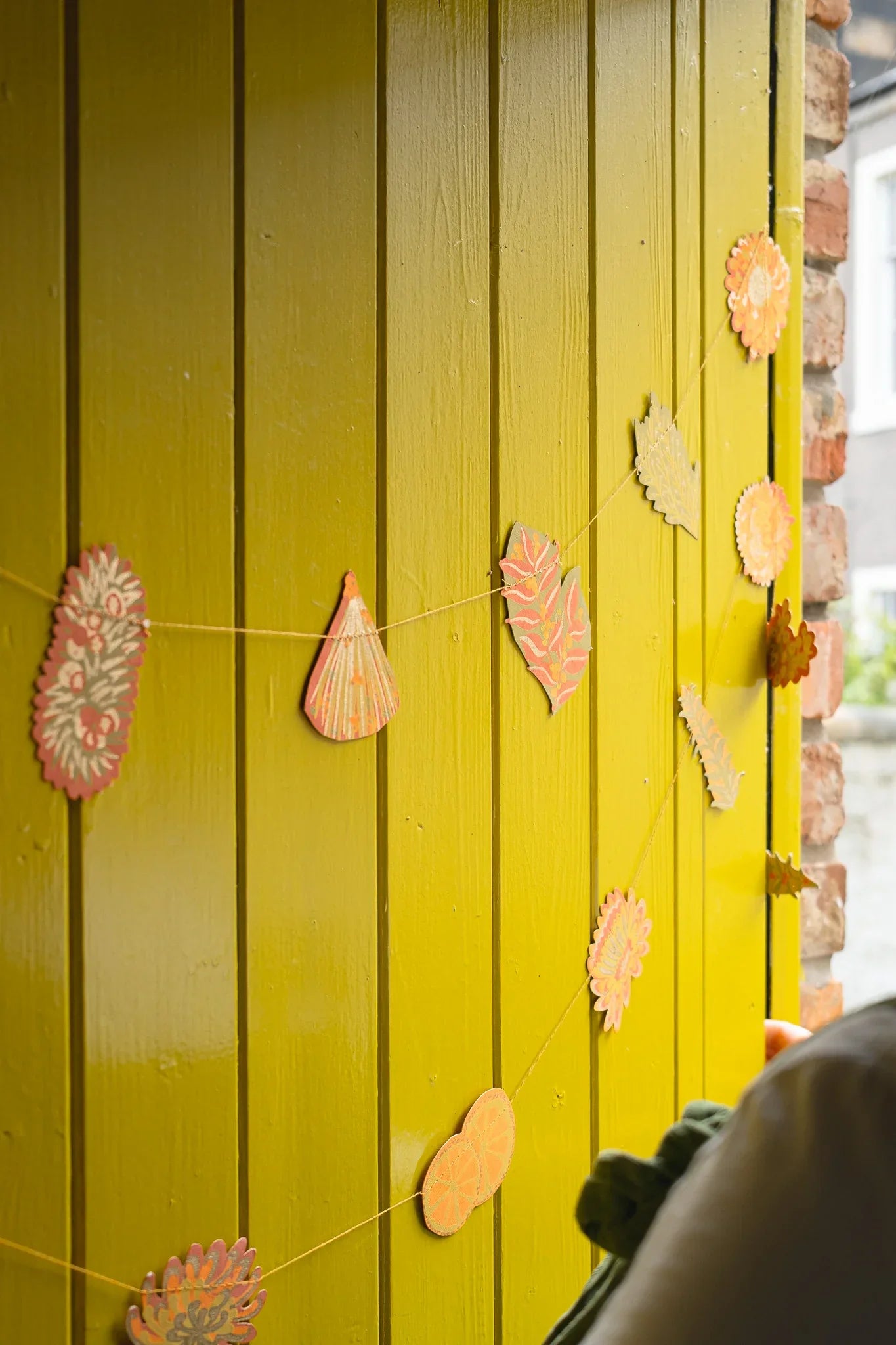 Fall Blooms Sewn Garland