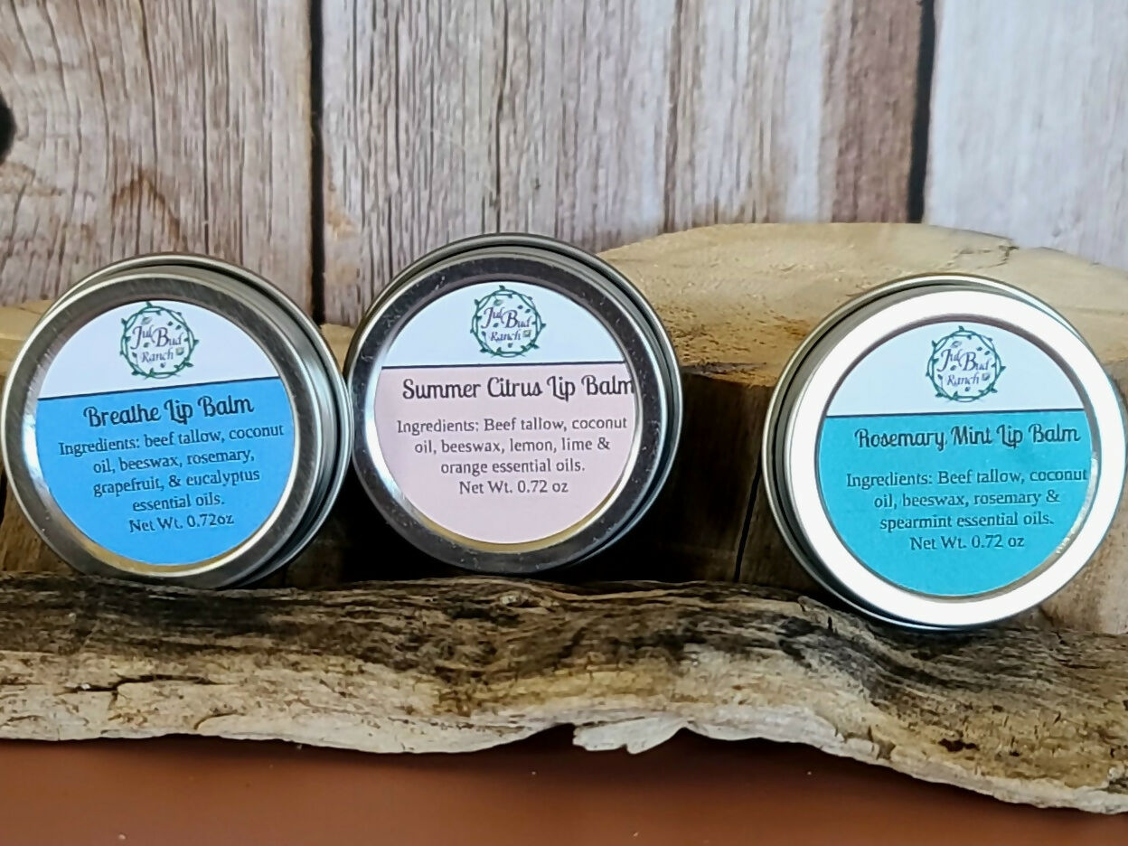 Tallow Lip Balms