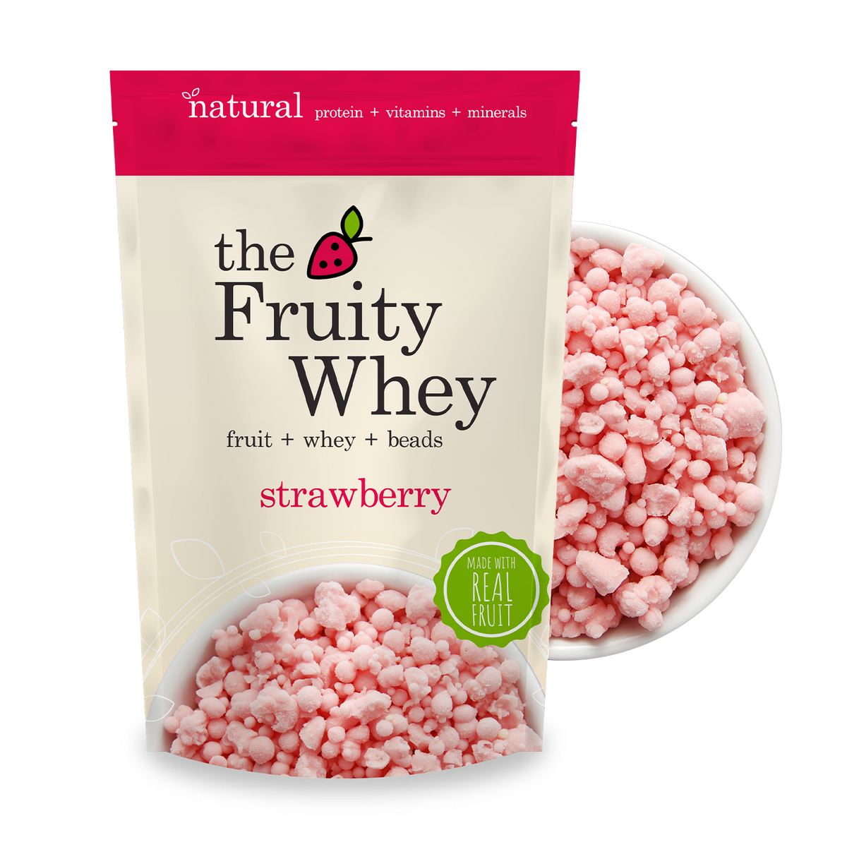 Strawberry Fruity Whey Beads