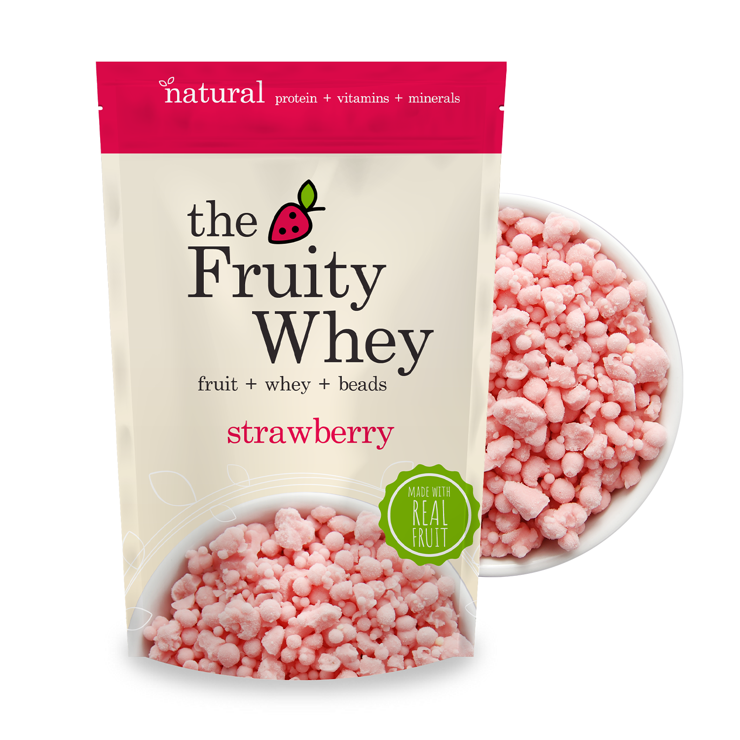 Strawberry Fruity Whey Beads