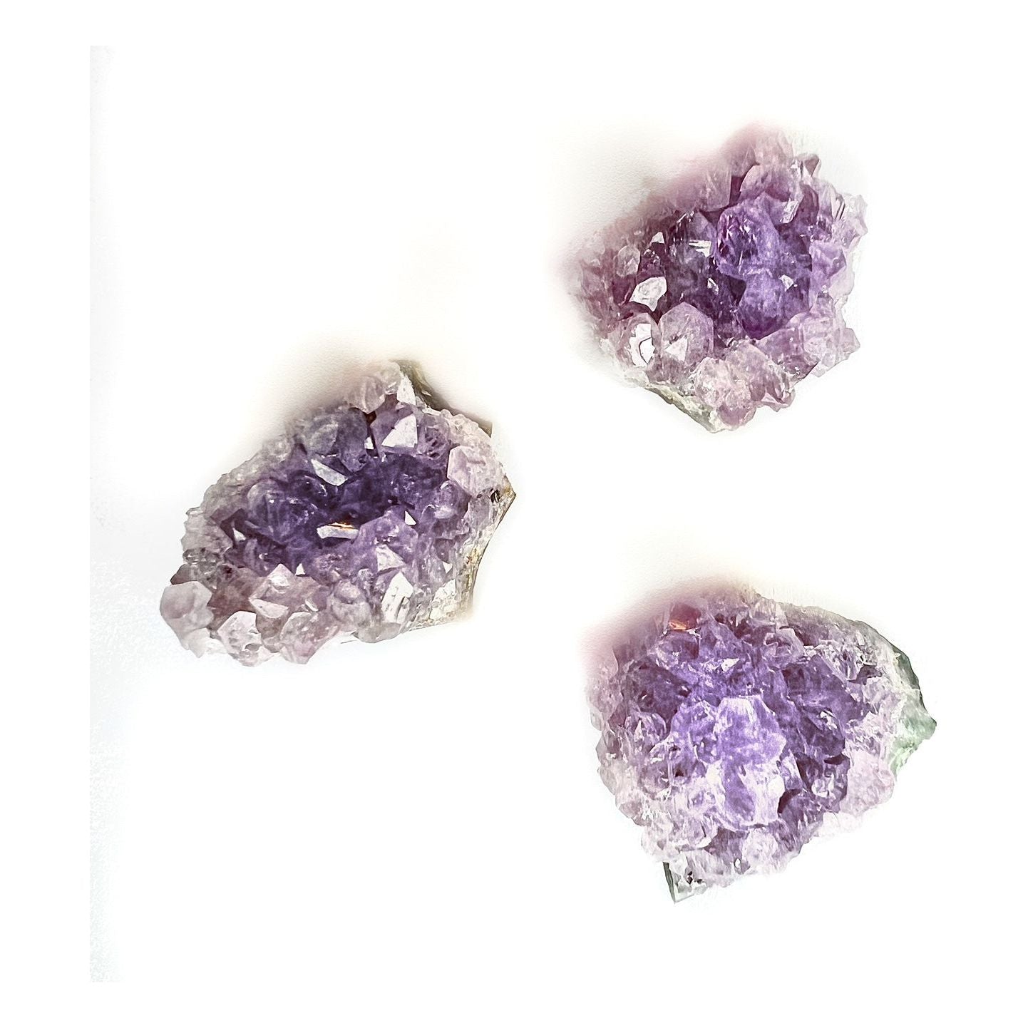 Purple Gemstone Crystal Cluster Magnet for Home Kinley Jewelry