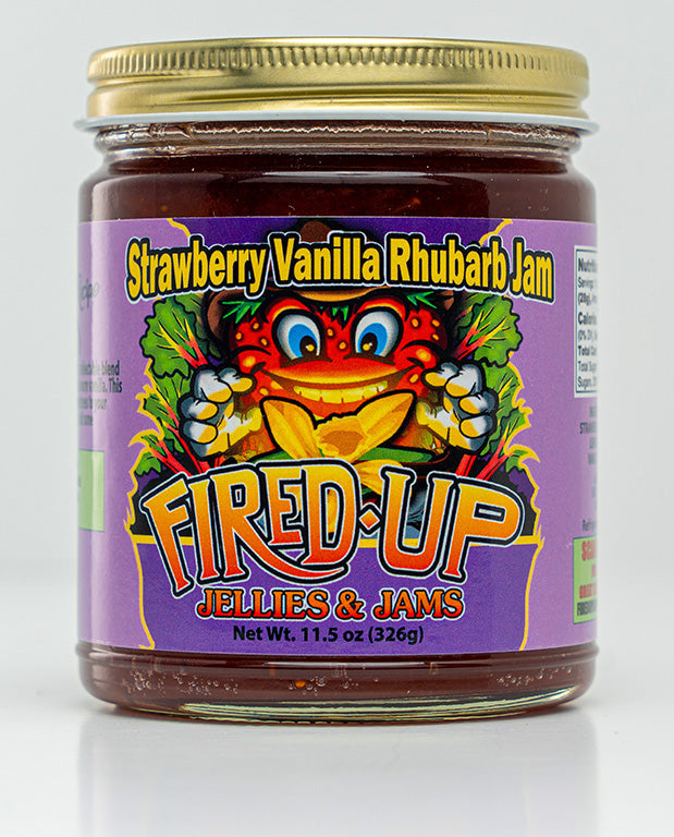 Strawberry Vanilla Rhubarb Jam