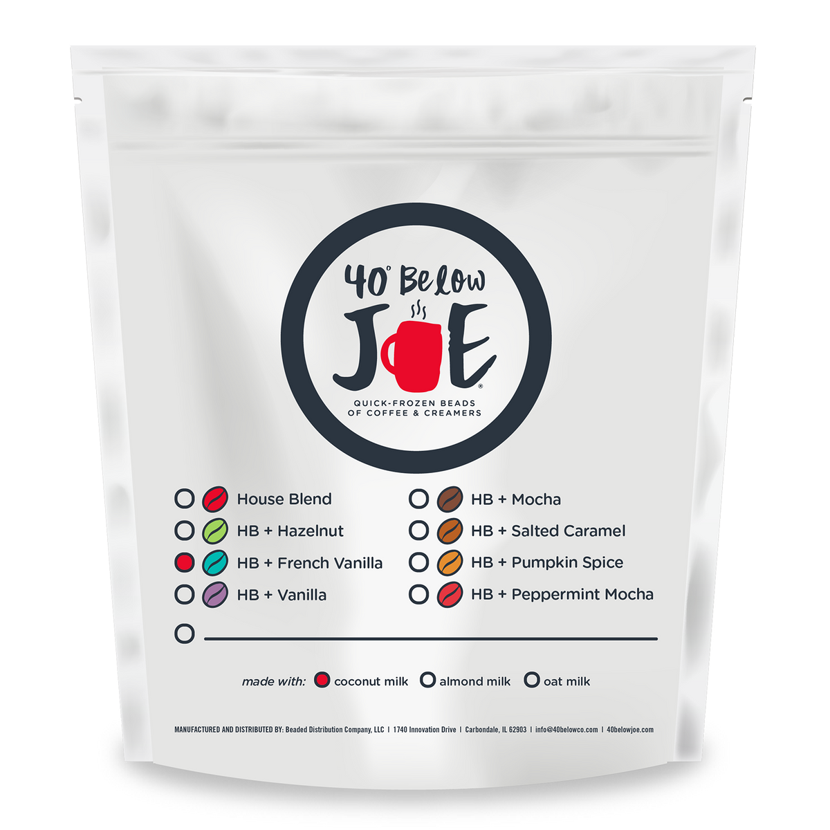 French Vanilla Creamer + House Blend Coffee Beads