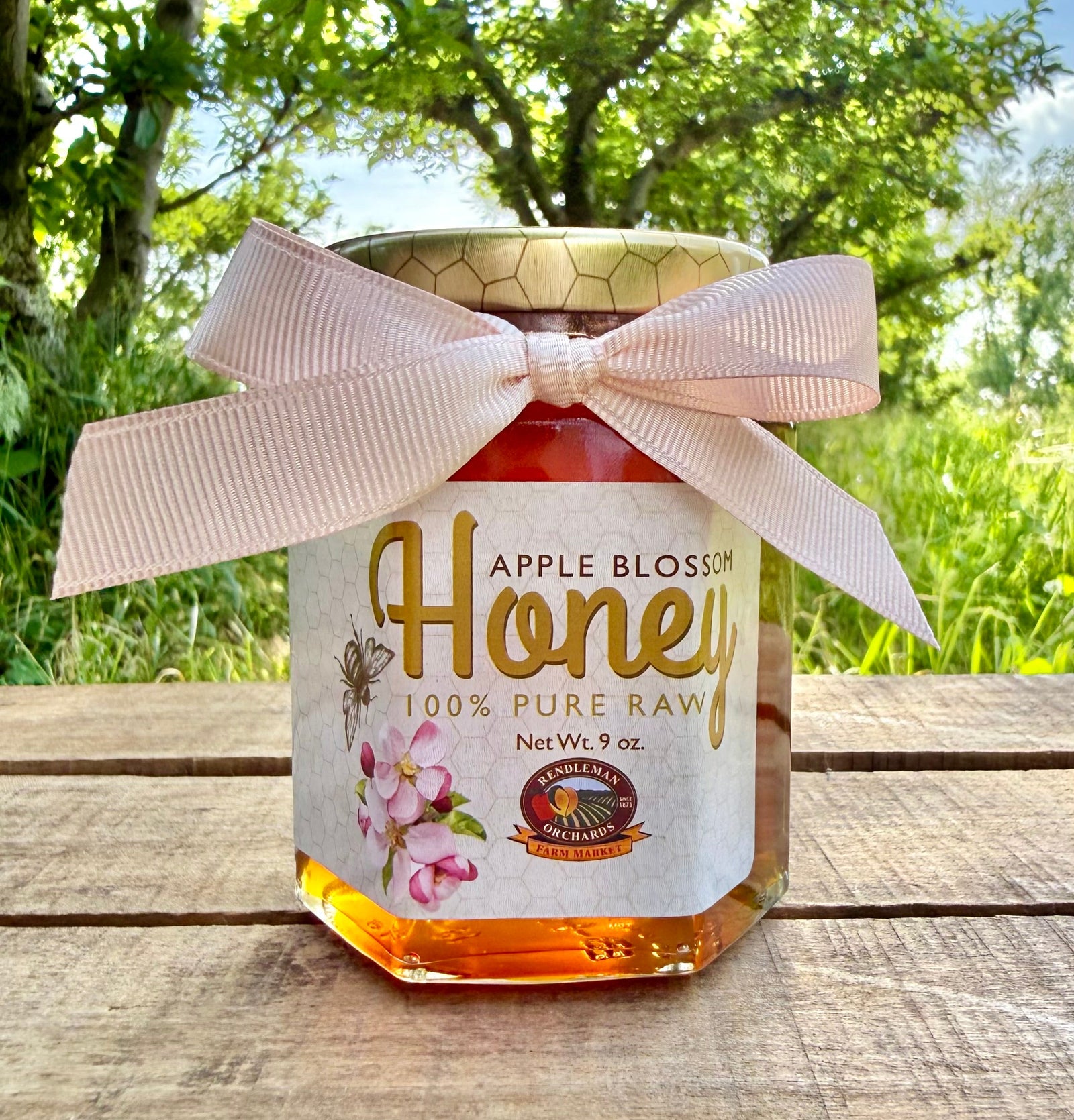 Rendleman Apple Blossom Honey ~ Estate Reserve