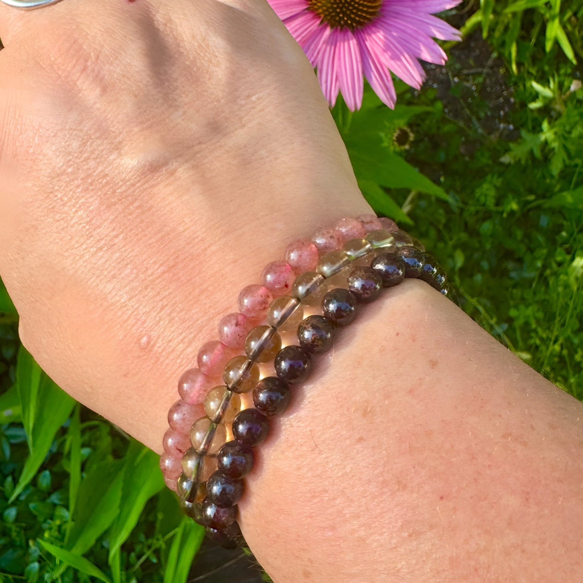 Smoky Quartz Stretch Bracelet