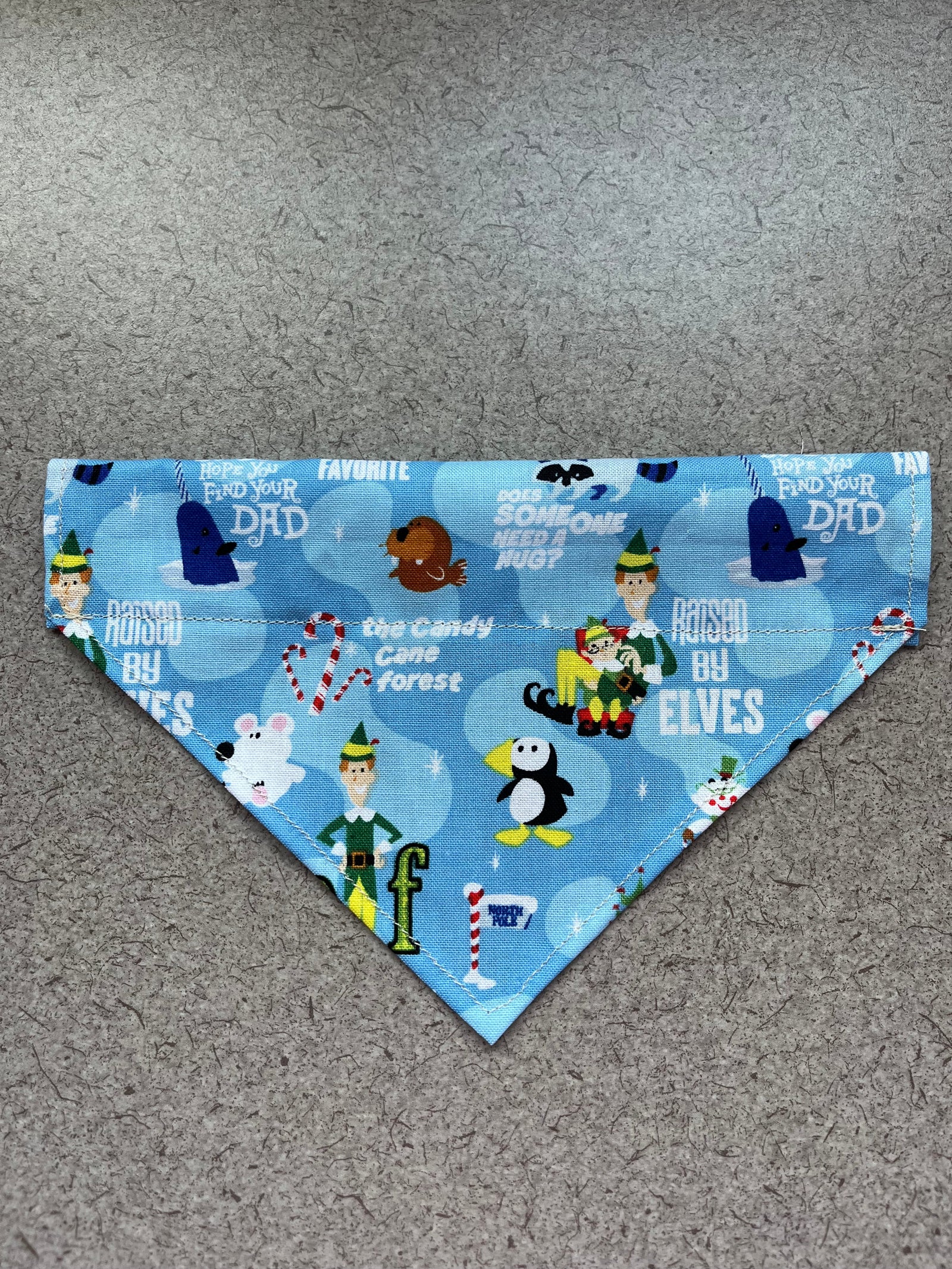 Elf (movie) Pattern Dog Bandana Small