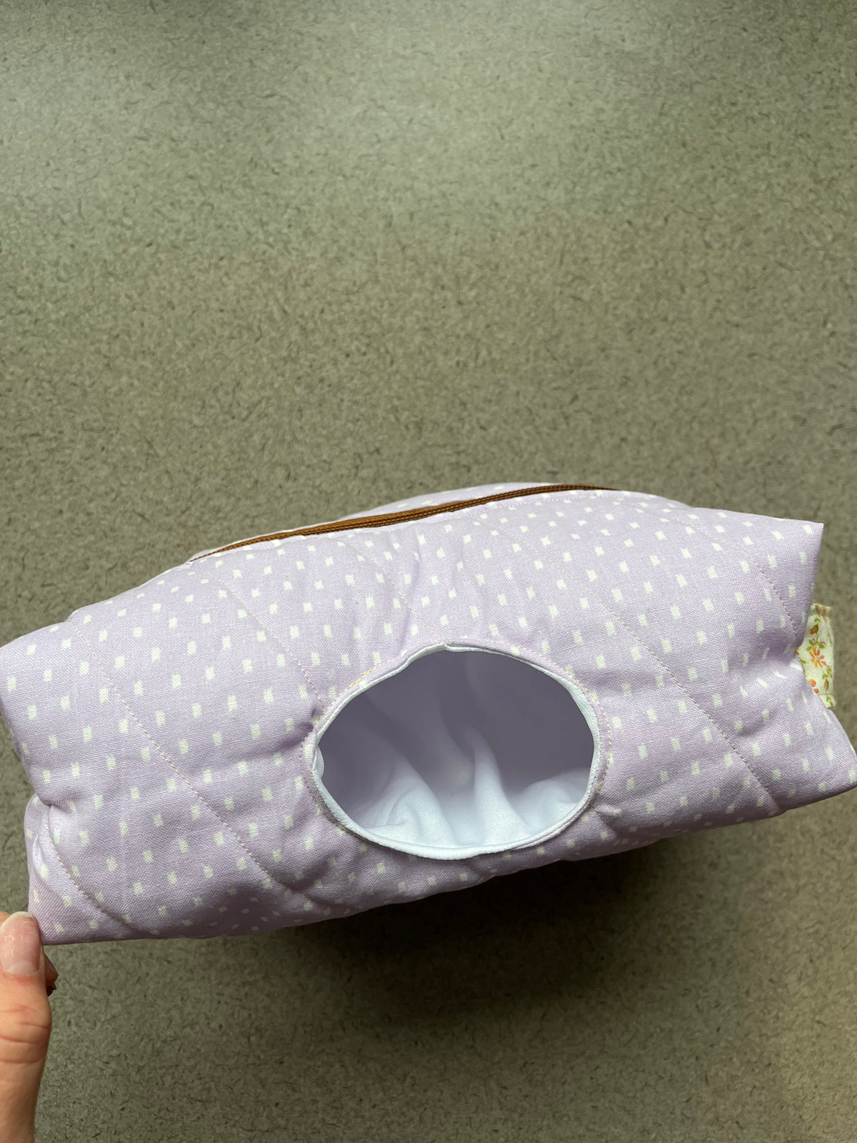 Double Zipper Diaper and Wipe Bag