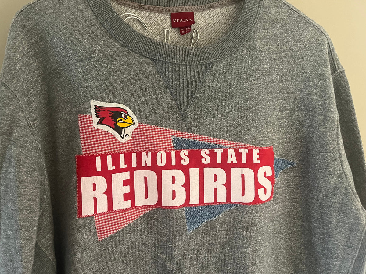 ISU Redbirds Patchwork Crewneck