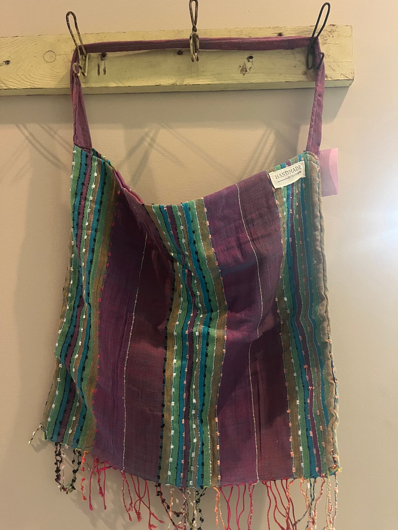 Multicolor Scarf Shoulder Bag