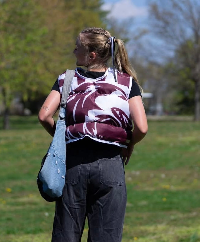 SIU Flag Puffer Vest