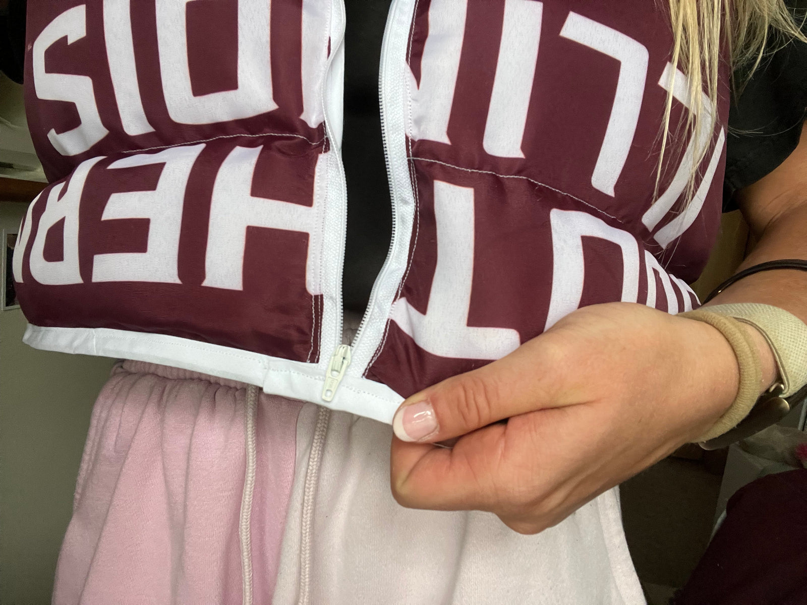 SIU Flag Puffer Vest