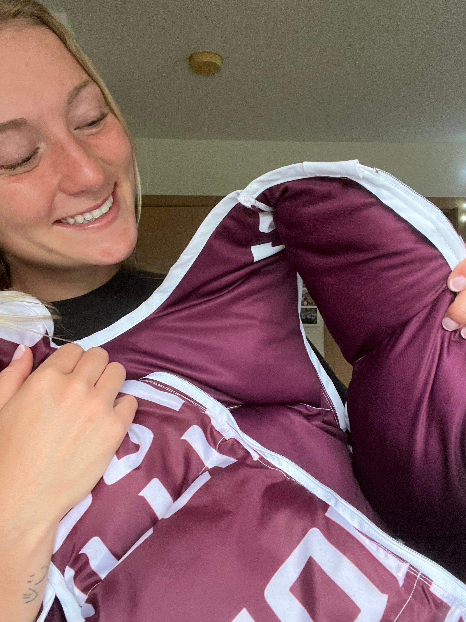 SIU Flag Puffer Vest