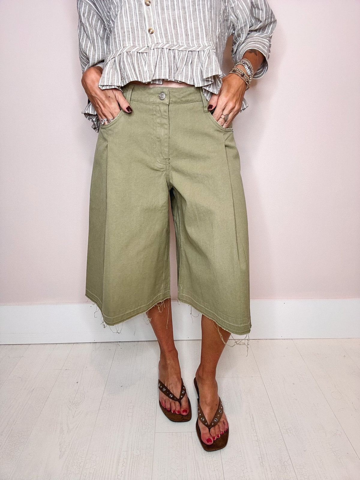 Herb Garden Long Shorts