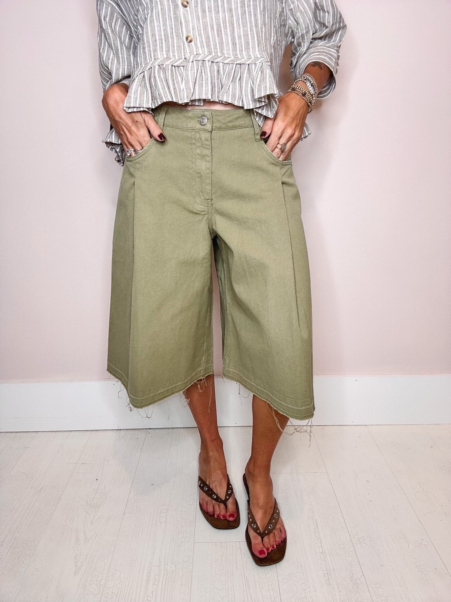 Herb Garden Long Shorts
