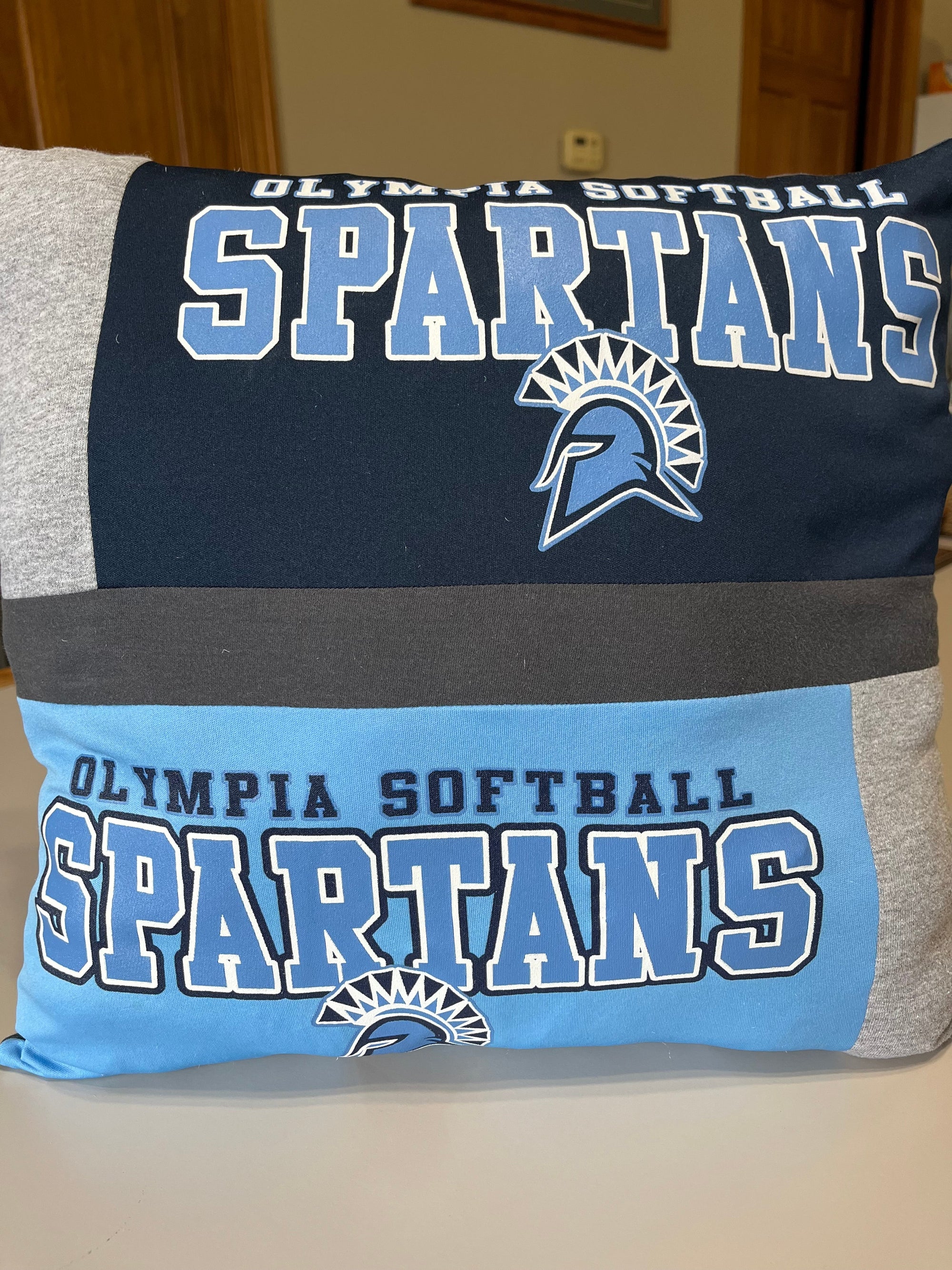 Olympia Softball T-Shirt Pillow