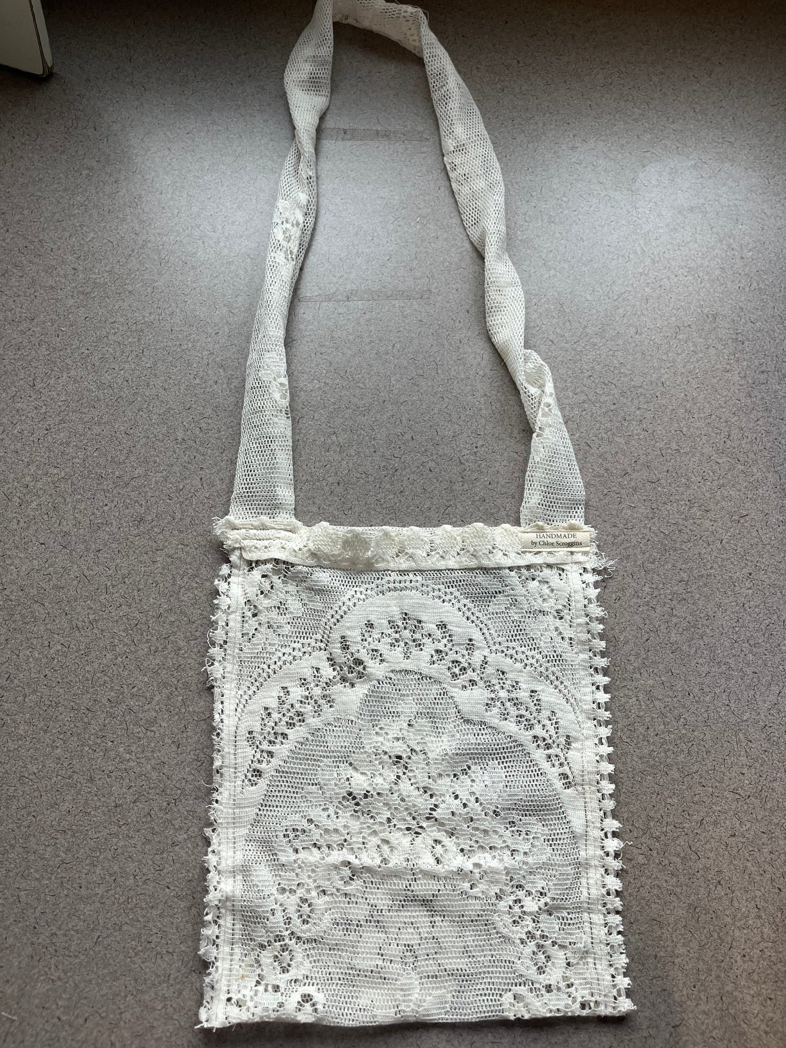 Lace Crossbody Bag