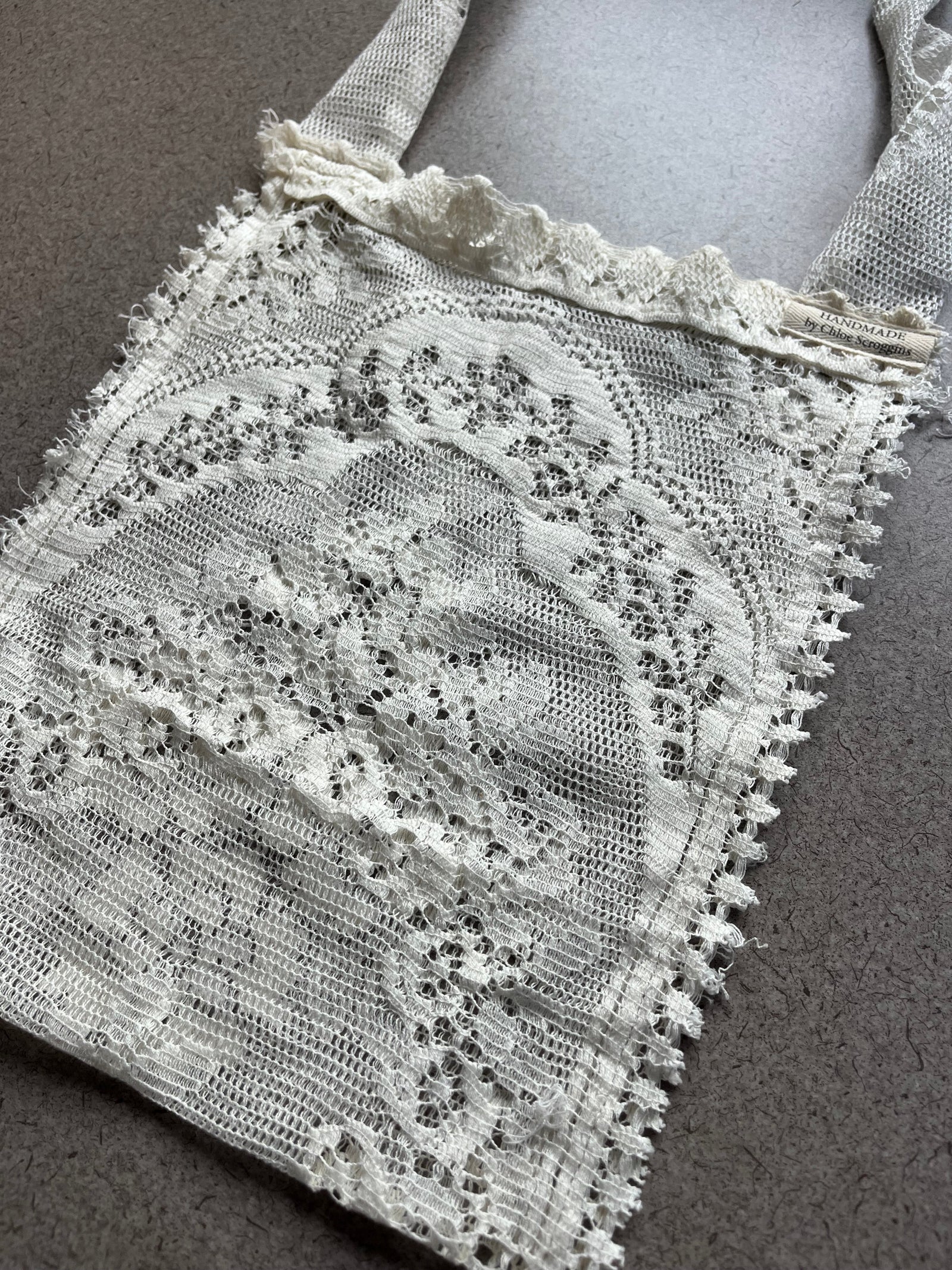 Lace Crossbody Bag