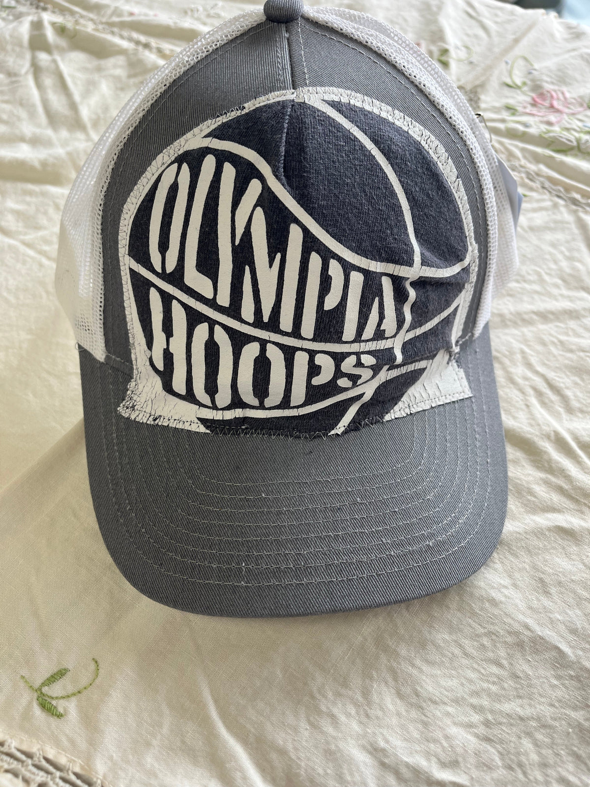 Olympia Basketball Patchwork Hat
