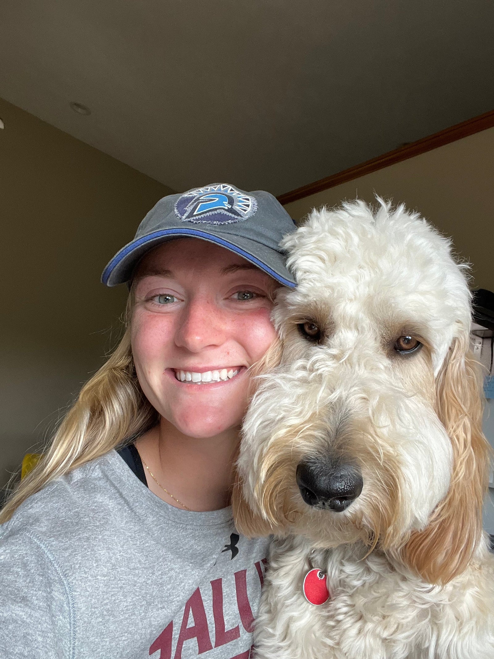 Gray Olympia Spartans Hat