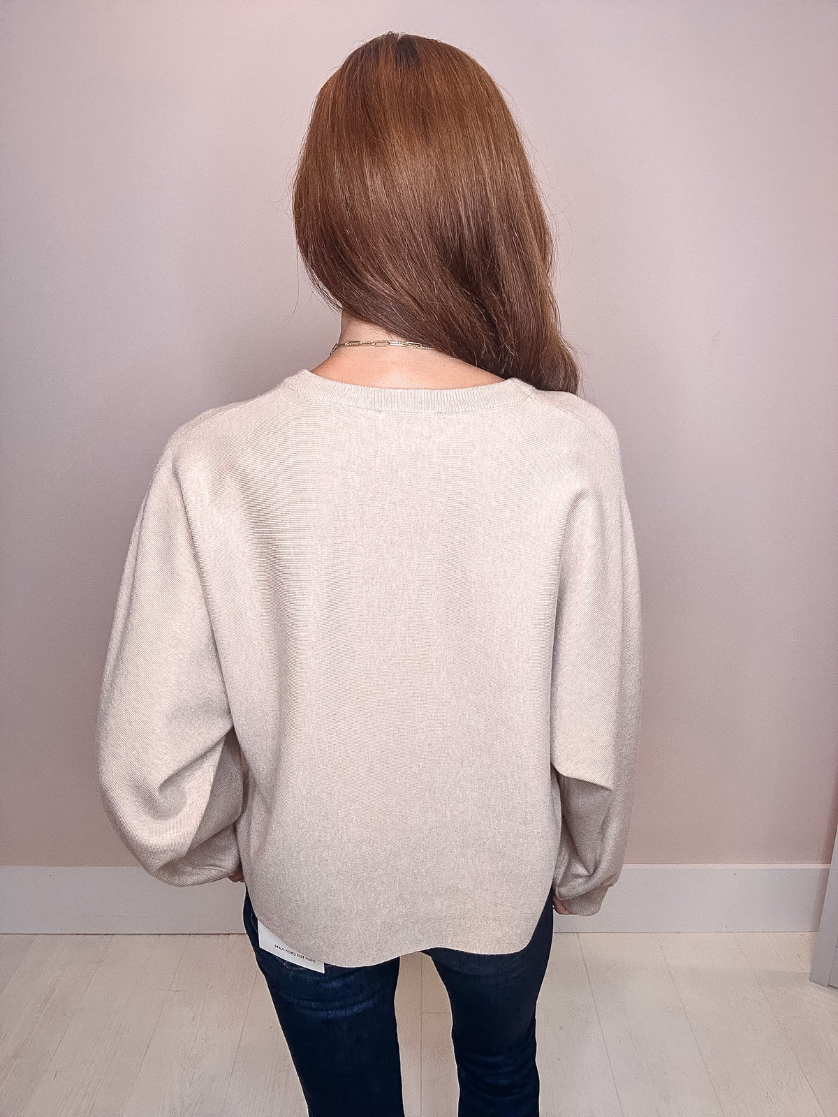 Instant Classic Front Seam Sweater