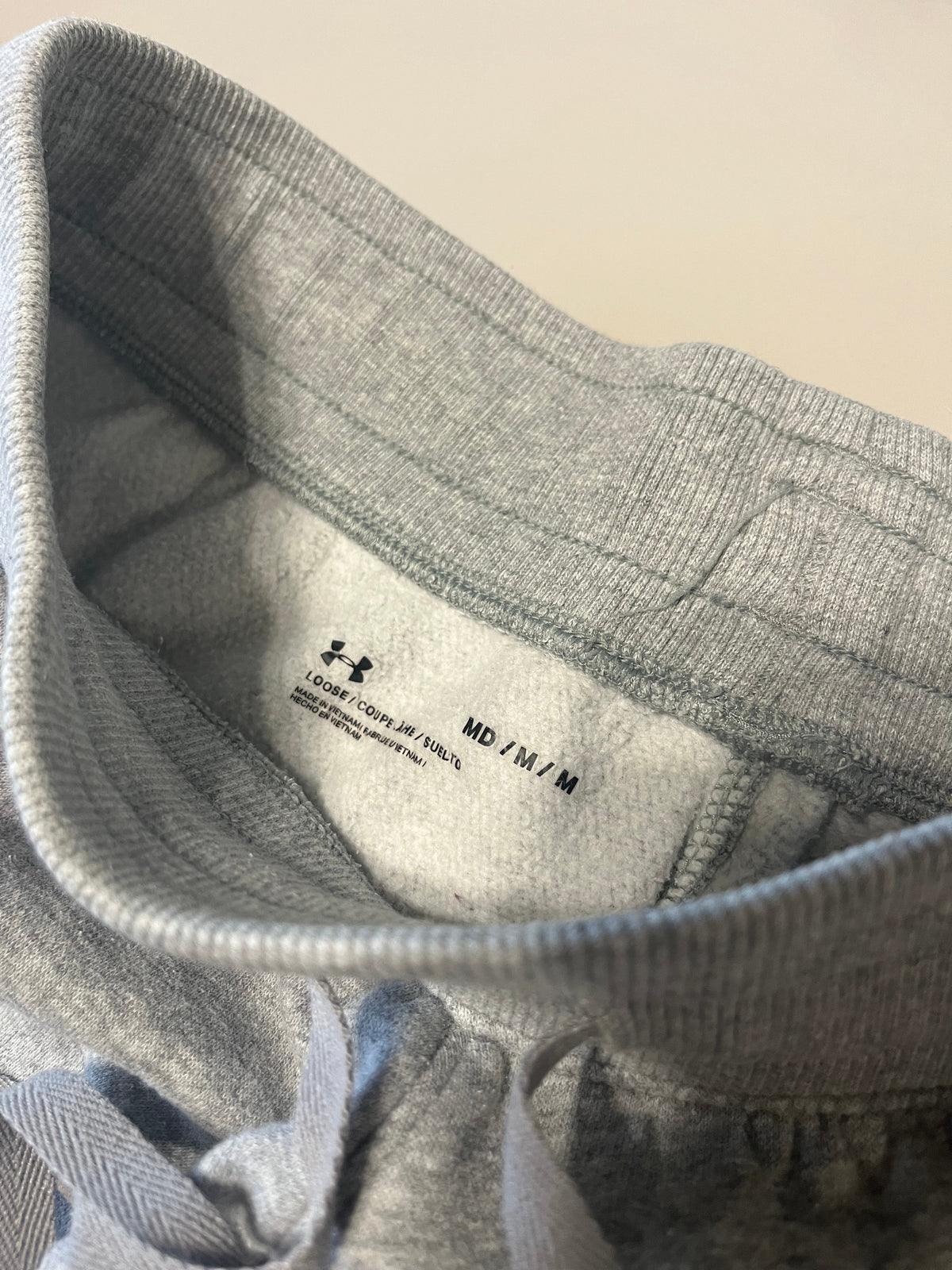 Upcycled Gray Sweatpant Shorts